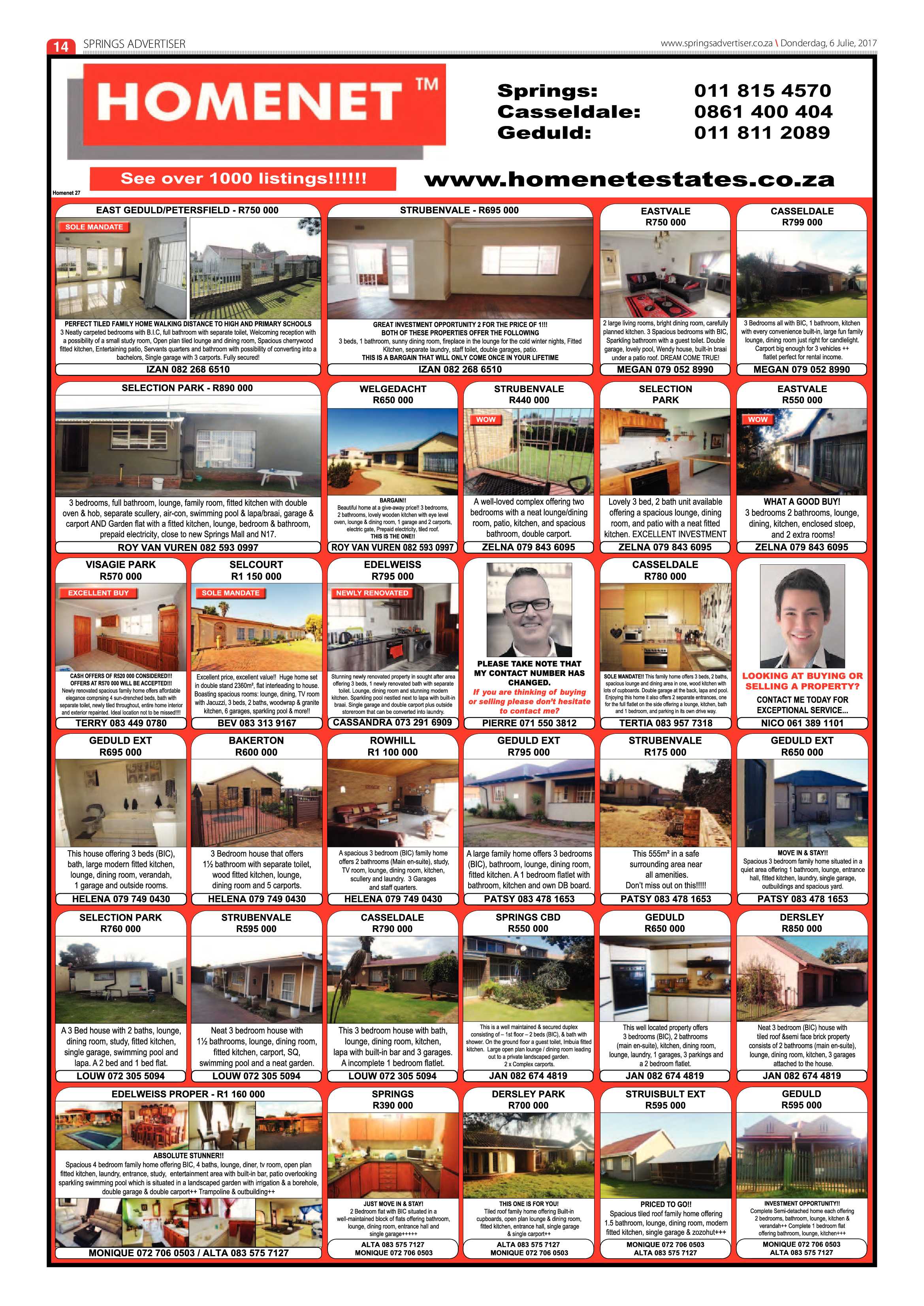 Springs Advertiser 06 July 2017 page 14