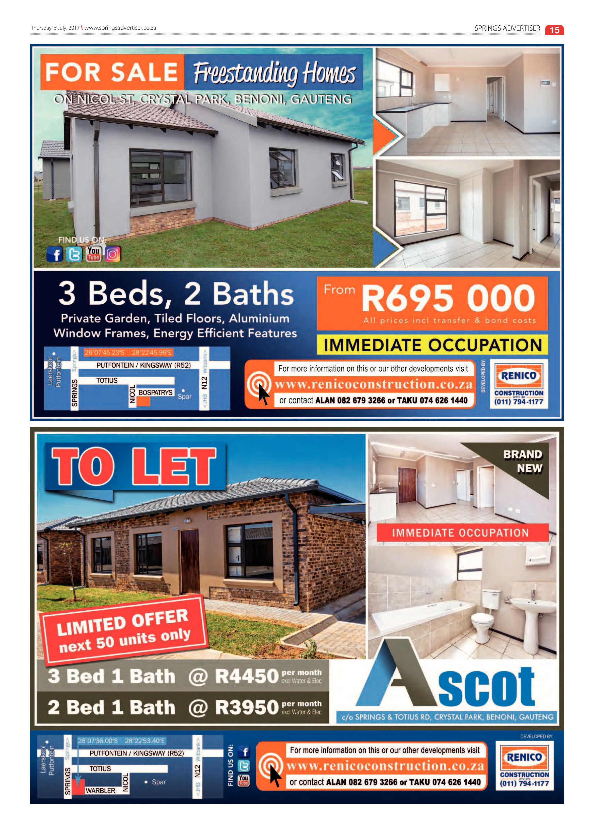 Springs Advertiser 06 July 2017 page 15