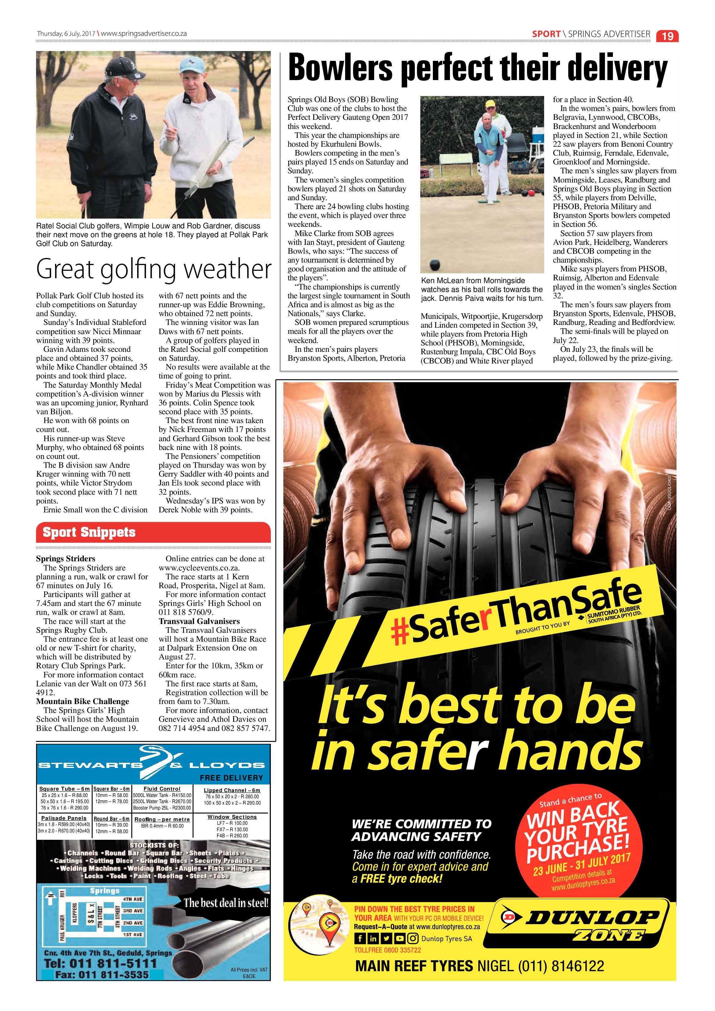 Springs Advertiser 06 July 2017 page 19