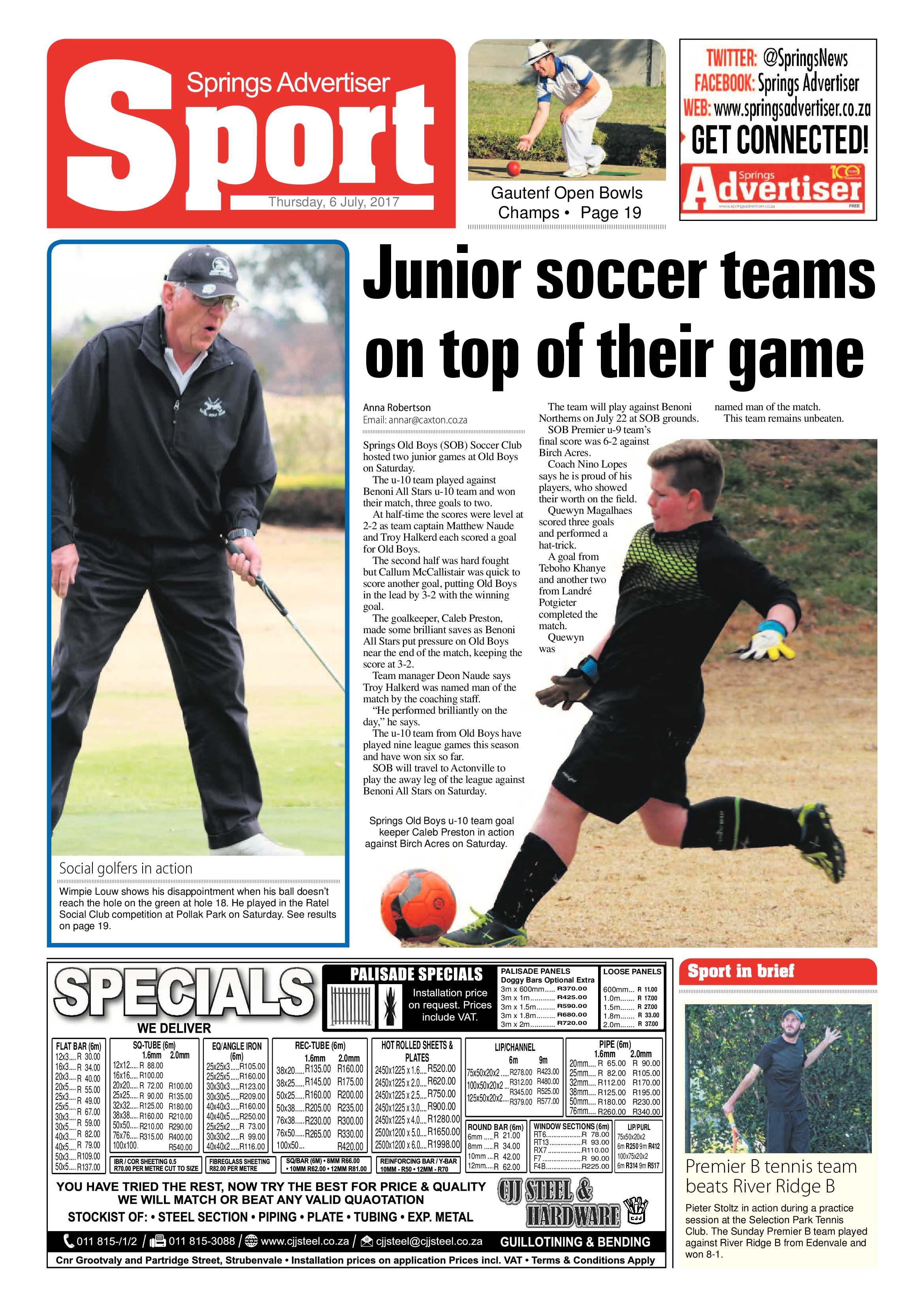 Springs Advertiser 06 July 2017 page 20