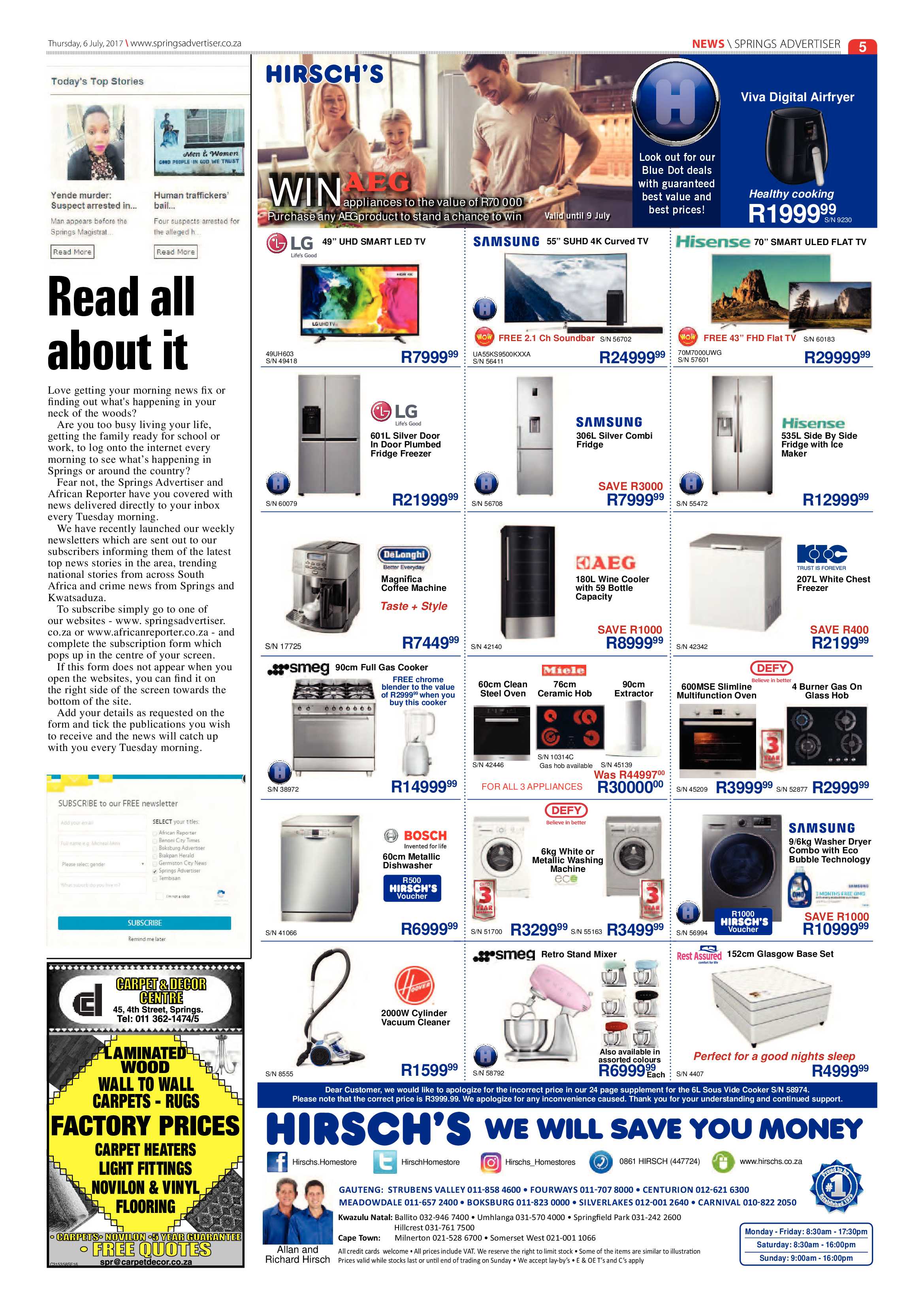 Springs Advertiser 06 July 2017 page 5