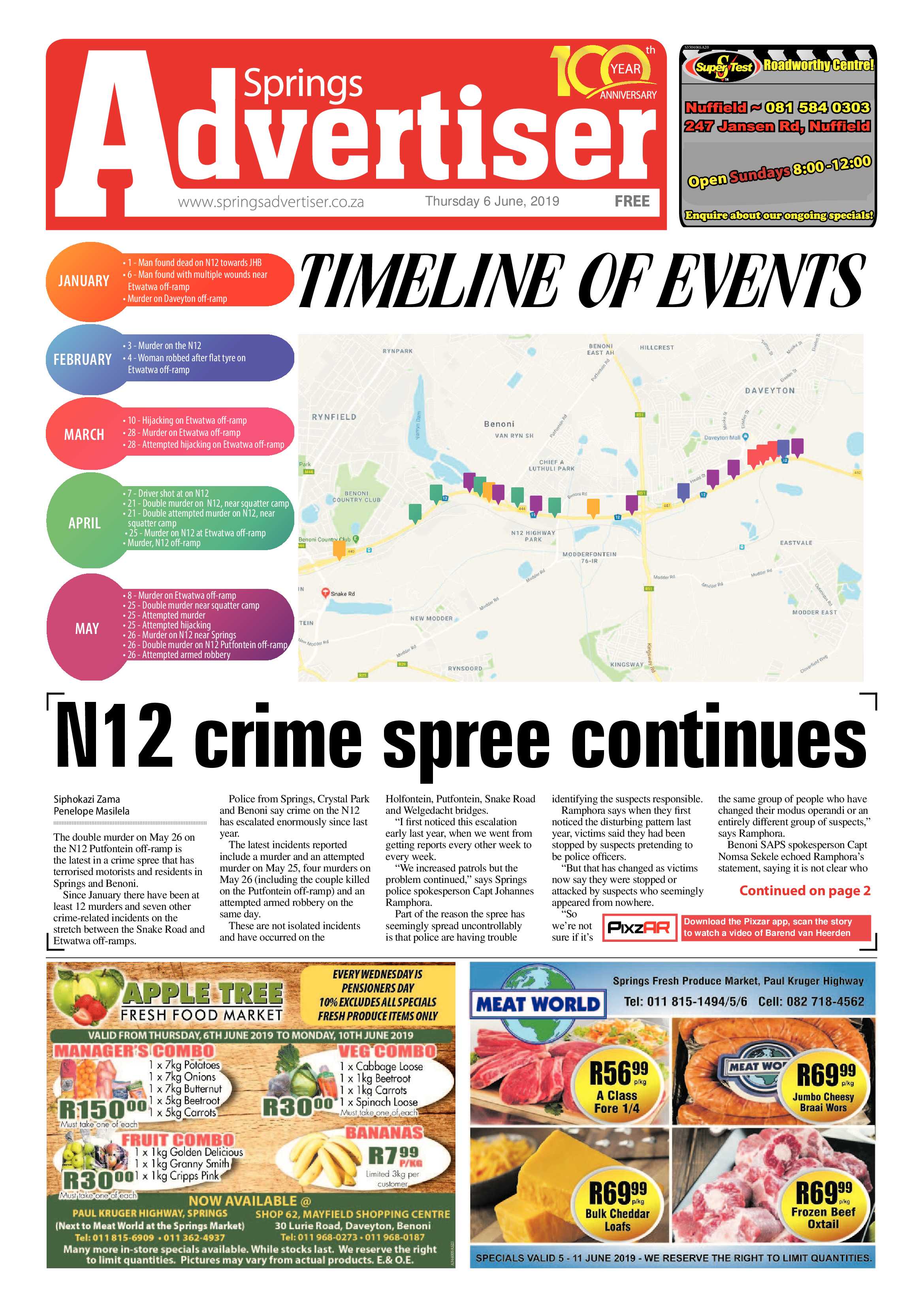Springs Advertiser 06 June 2019 page 1