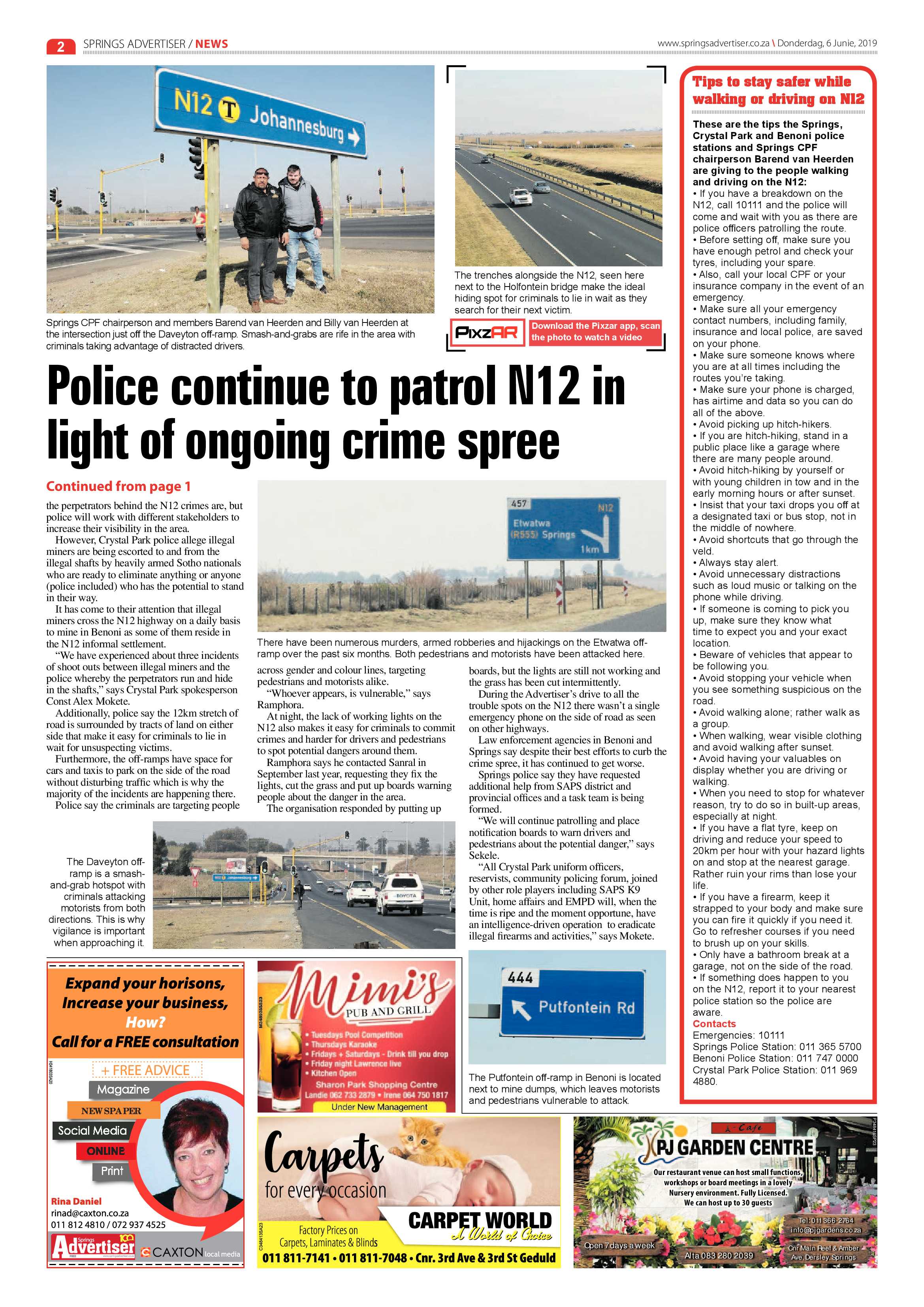 Springs Advertiser 06 June 2019 page 2