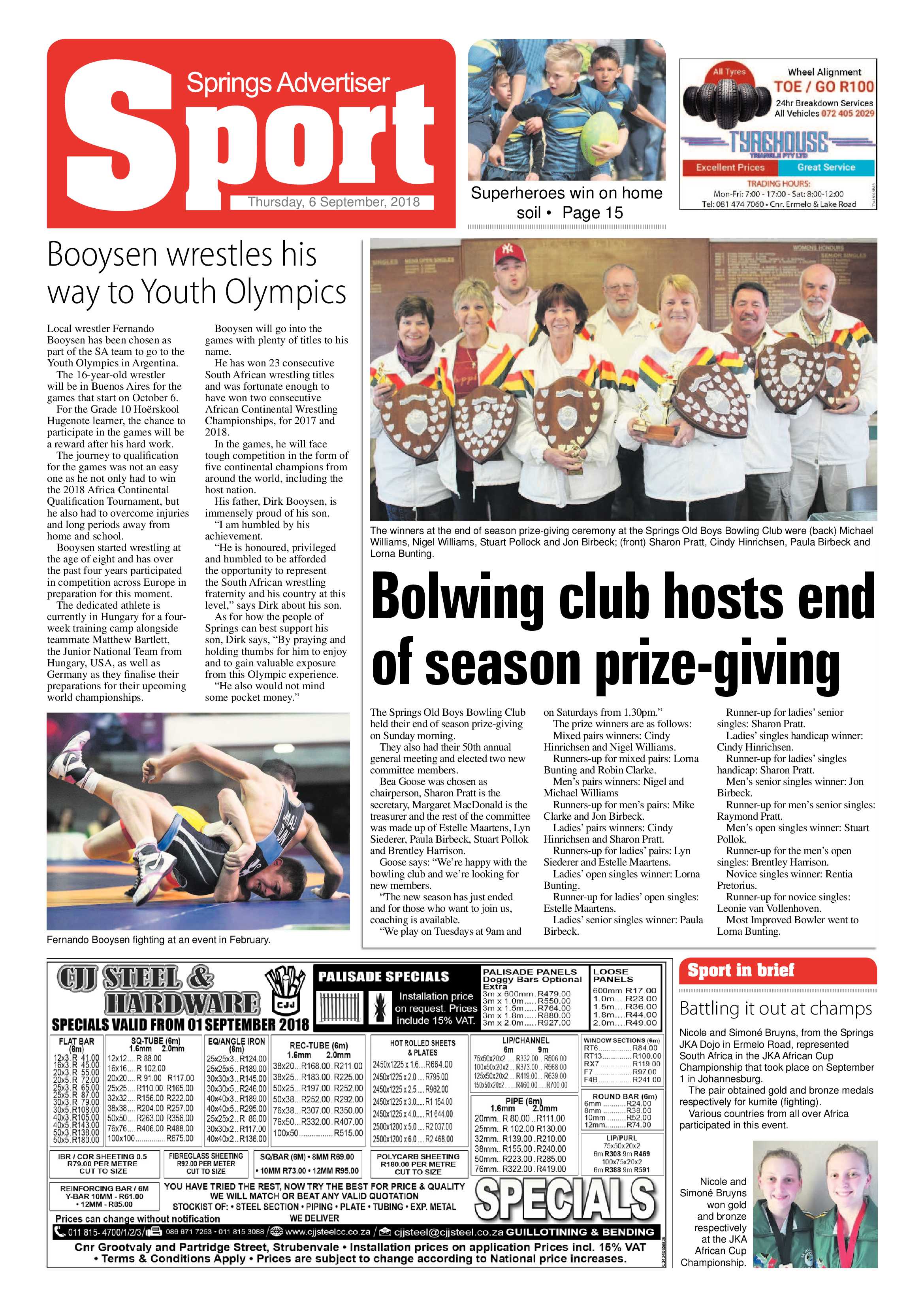 Springs Advertiser 06 September 2018 page 16