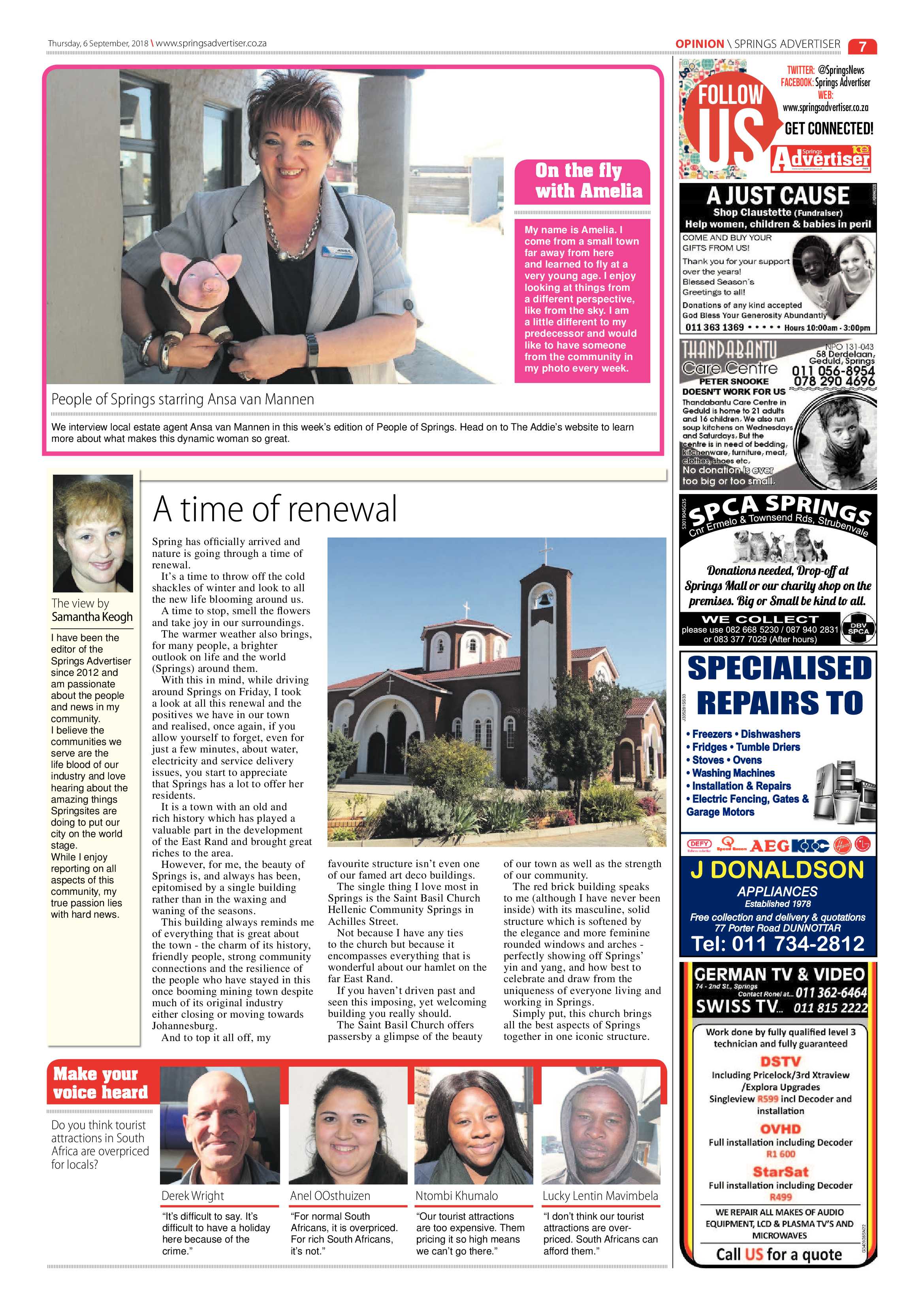 Springs Advertiser 06 September 2018 page 7