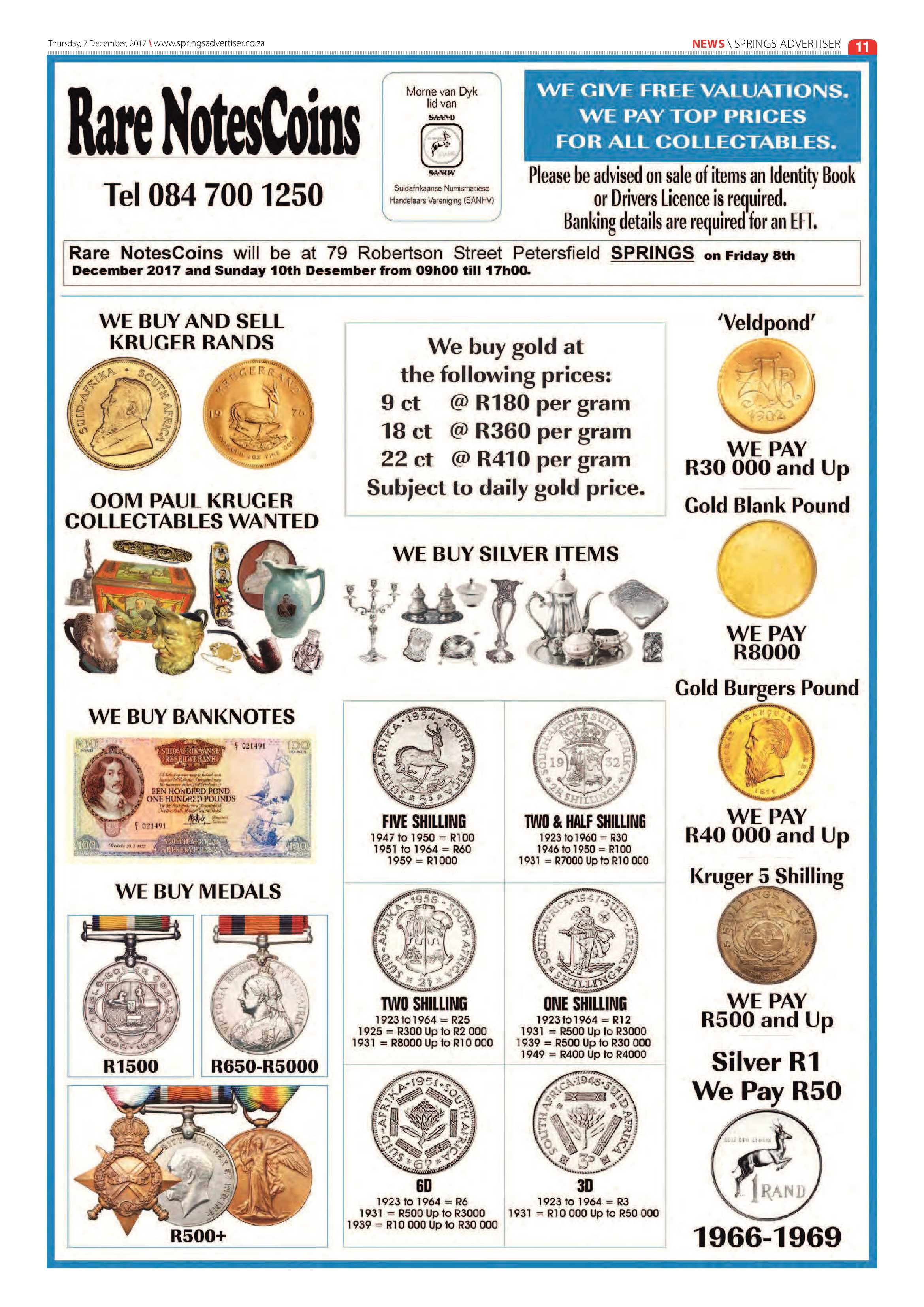 Springs Advertiser 07 December 2017 page 11