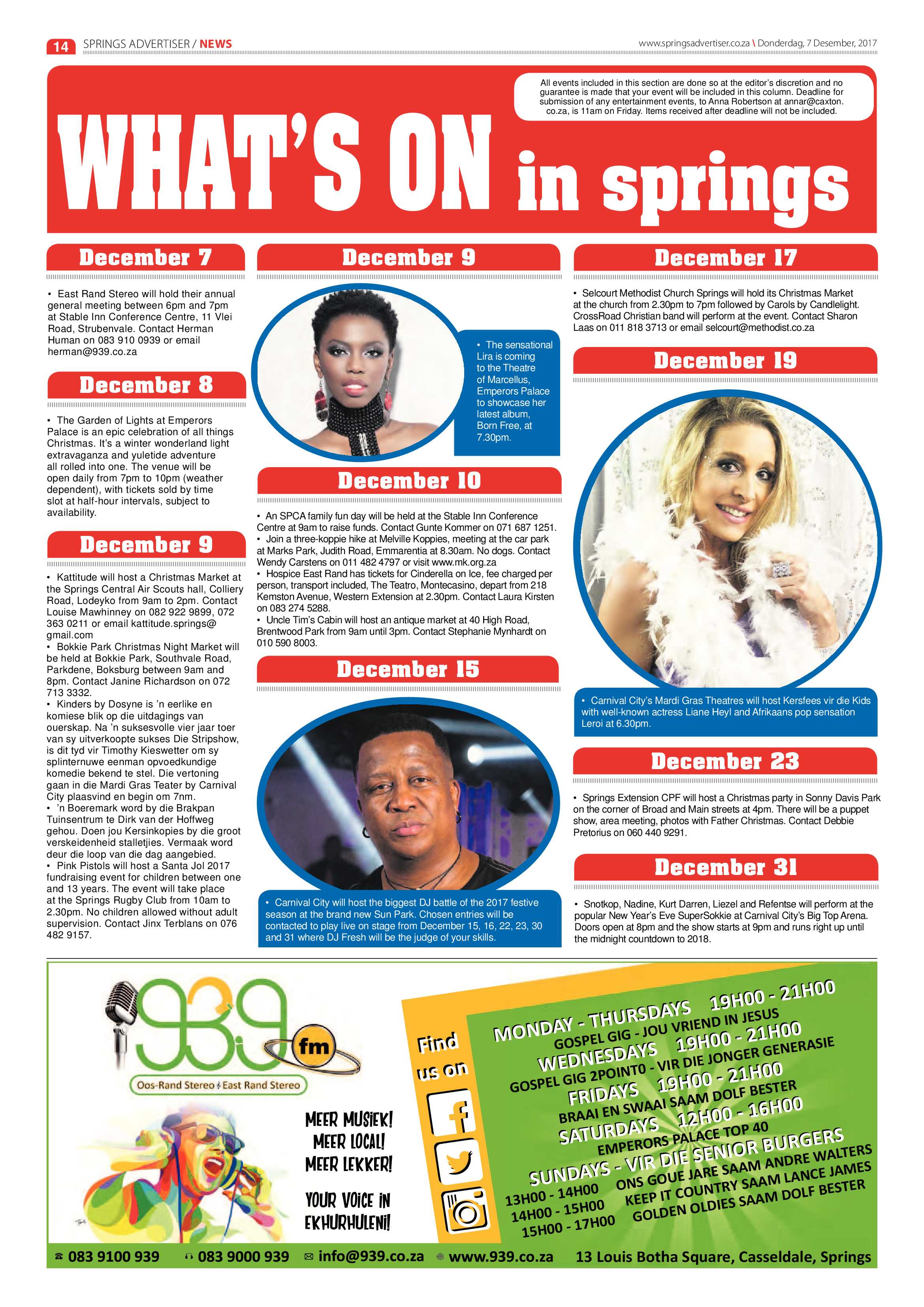 Springs Advertiser 07 December 2017 page 14