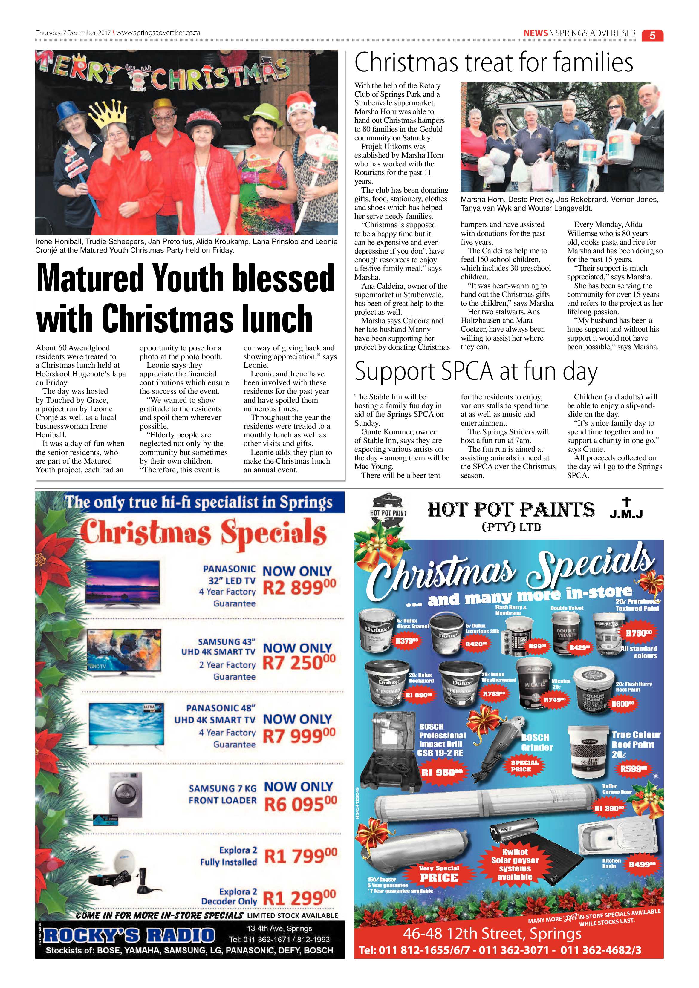 Springs Advertiser 07 December 2017 page 5