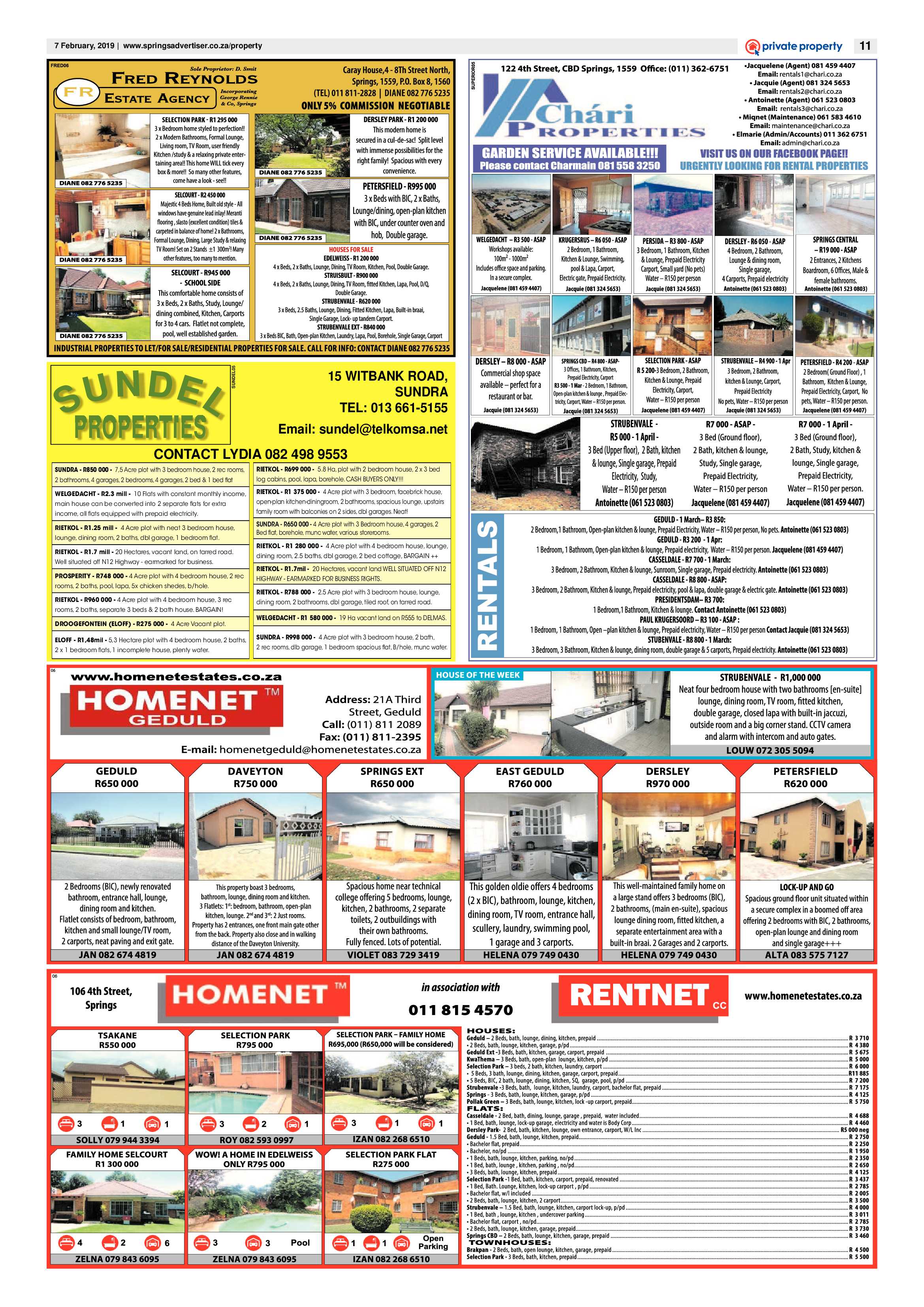 Springs Advertiser 07 February 2019 page 11