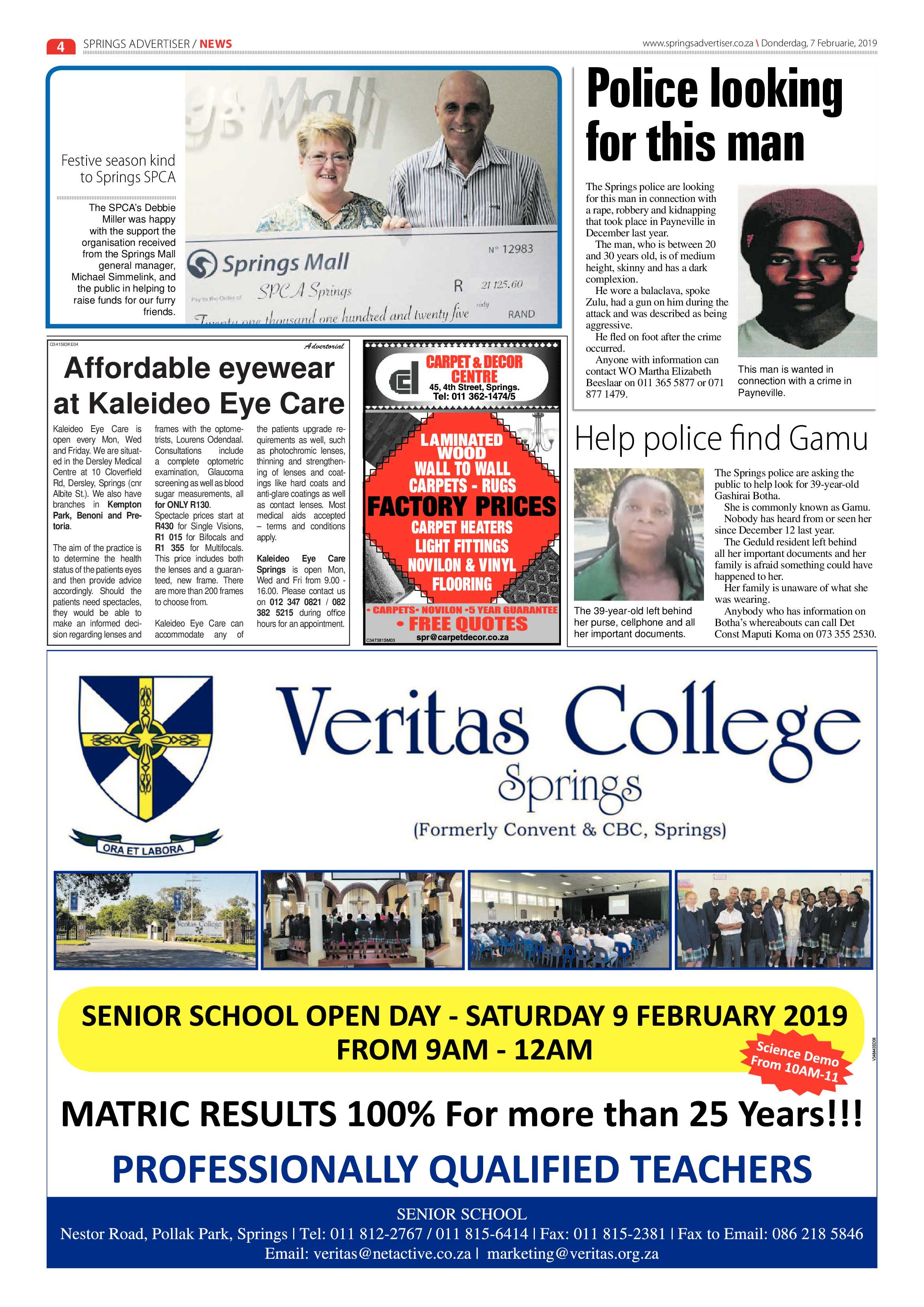 Springs Advertiser 07 February 2019 page 4