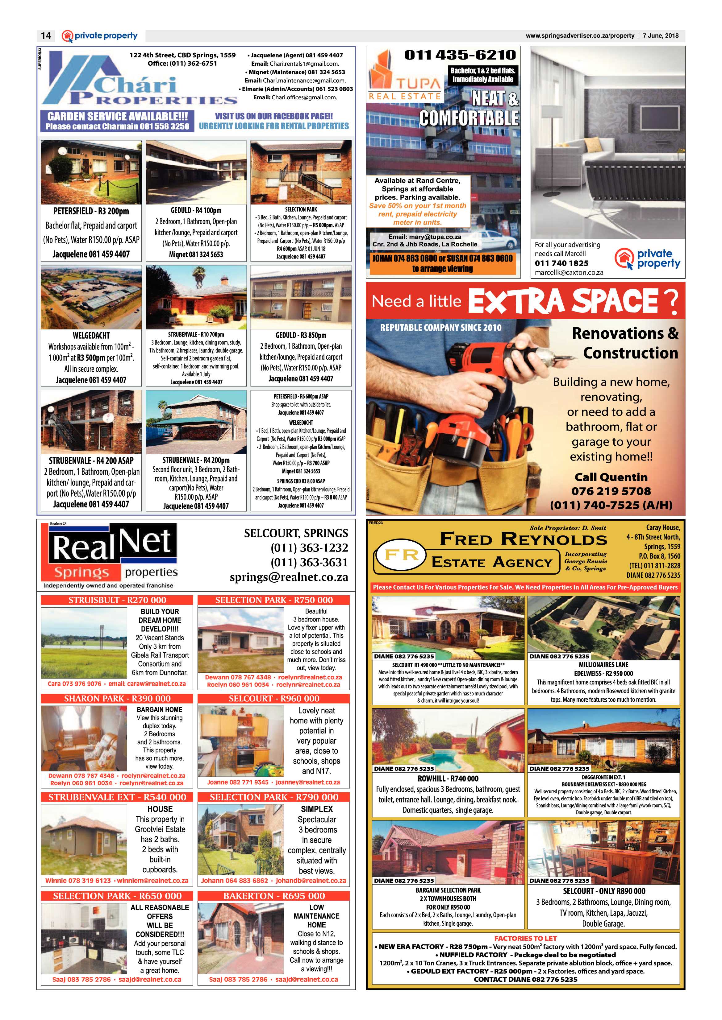 Springs Advertiser 07 June 2018 page 14