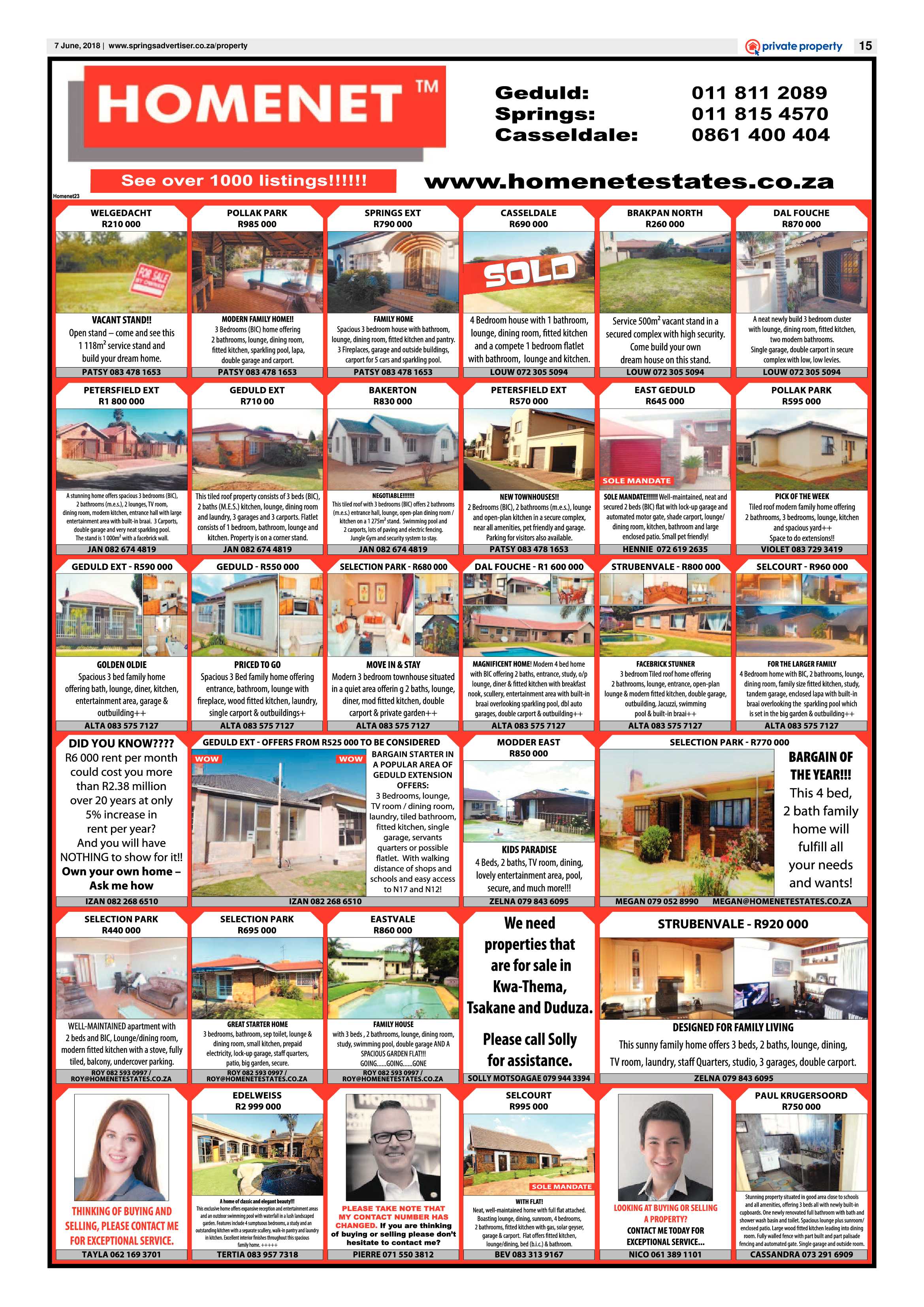 Springs Advertiser 07 June 2018 page 15