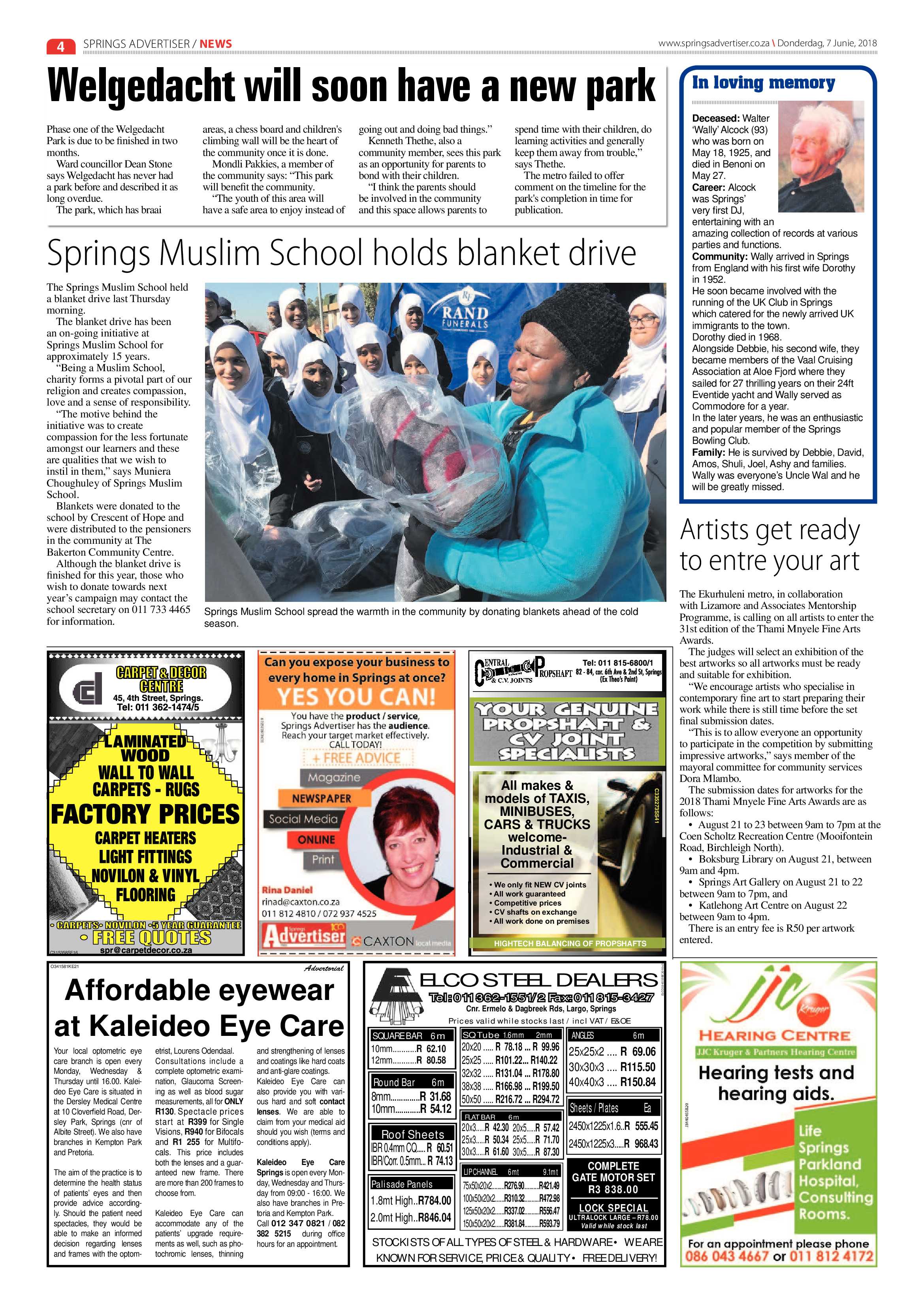 Springs Advertiser 07 June 2018 page 4