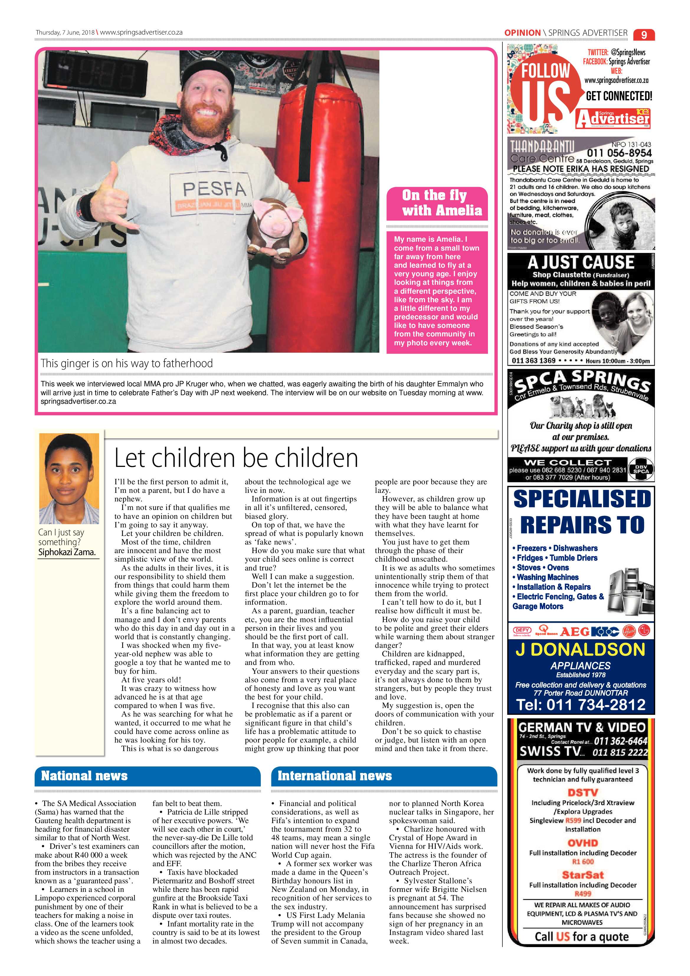 Springs Advertiser 07 June 2018 page 9
