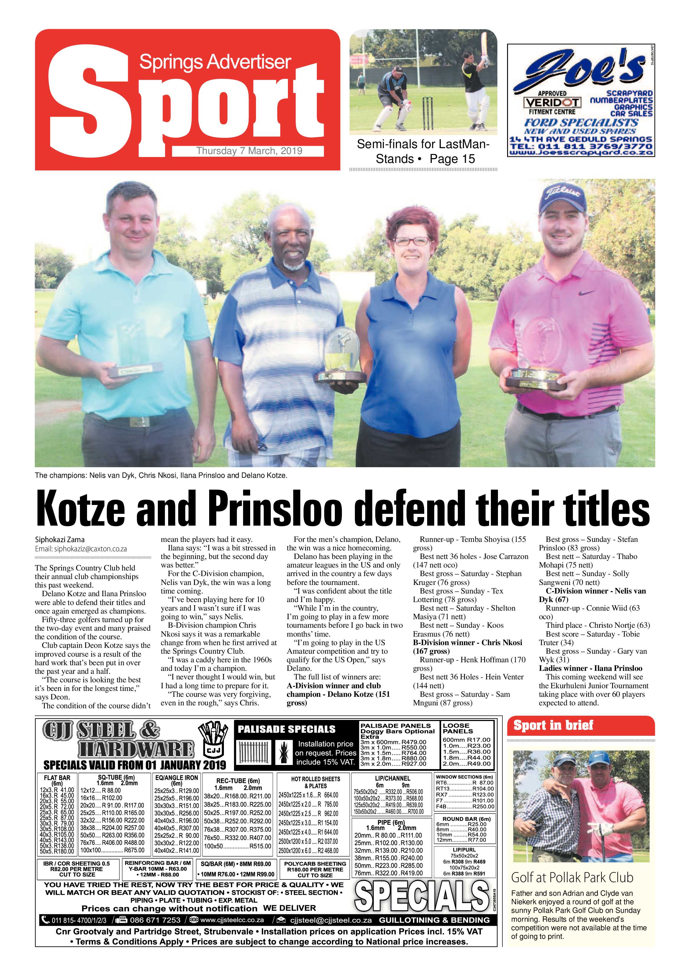 Springs Advertiser 07 March 2019 page 16