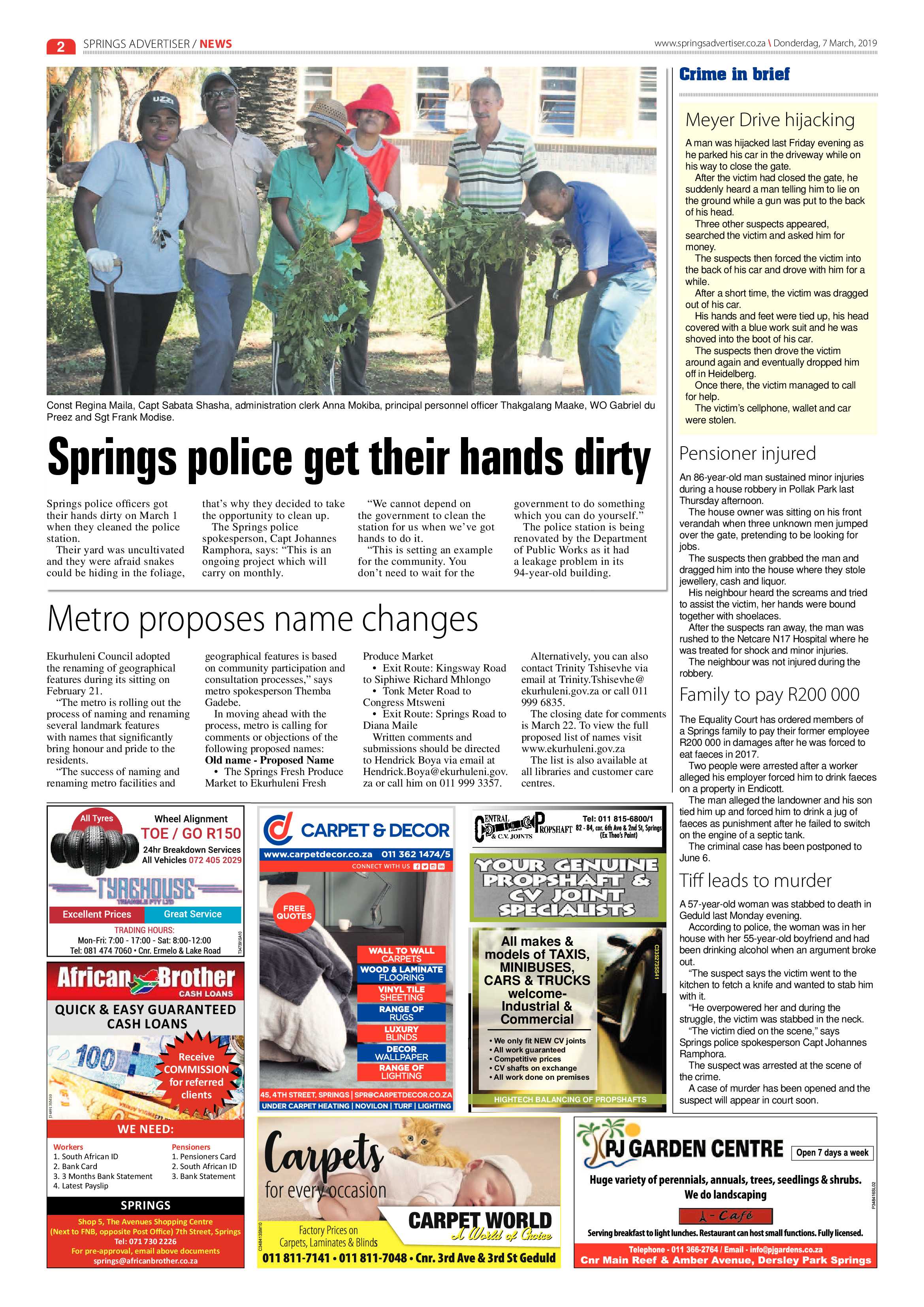 Springs Advertiser 07 March 2019 page 2