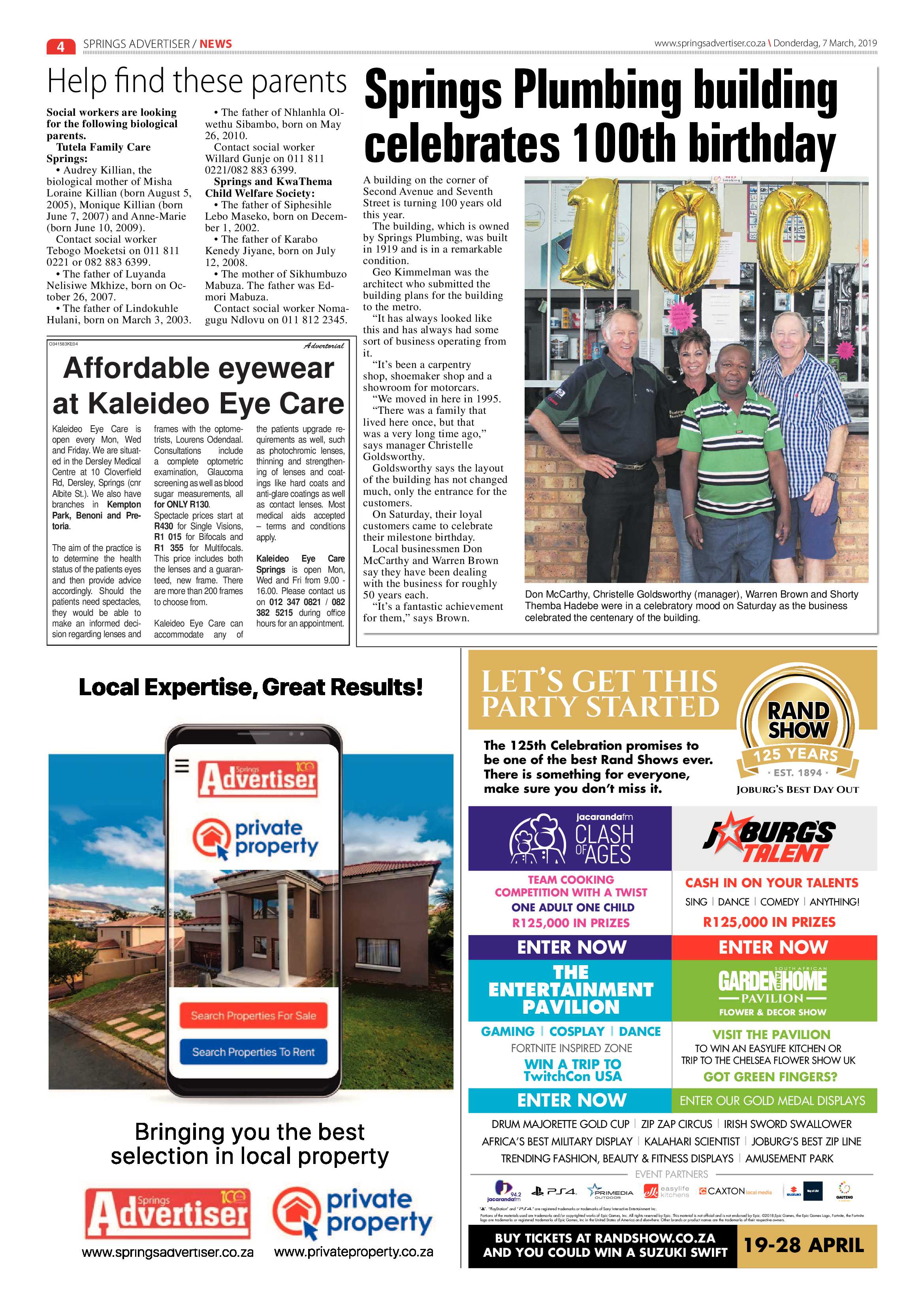 Springs Advertiser 07 March 2019 page 4