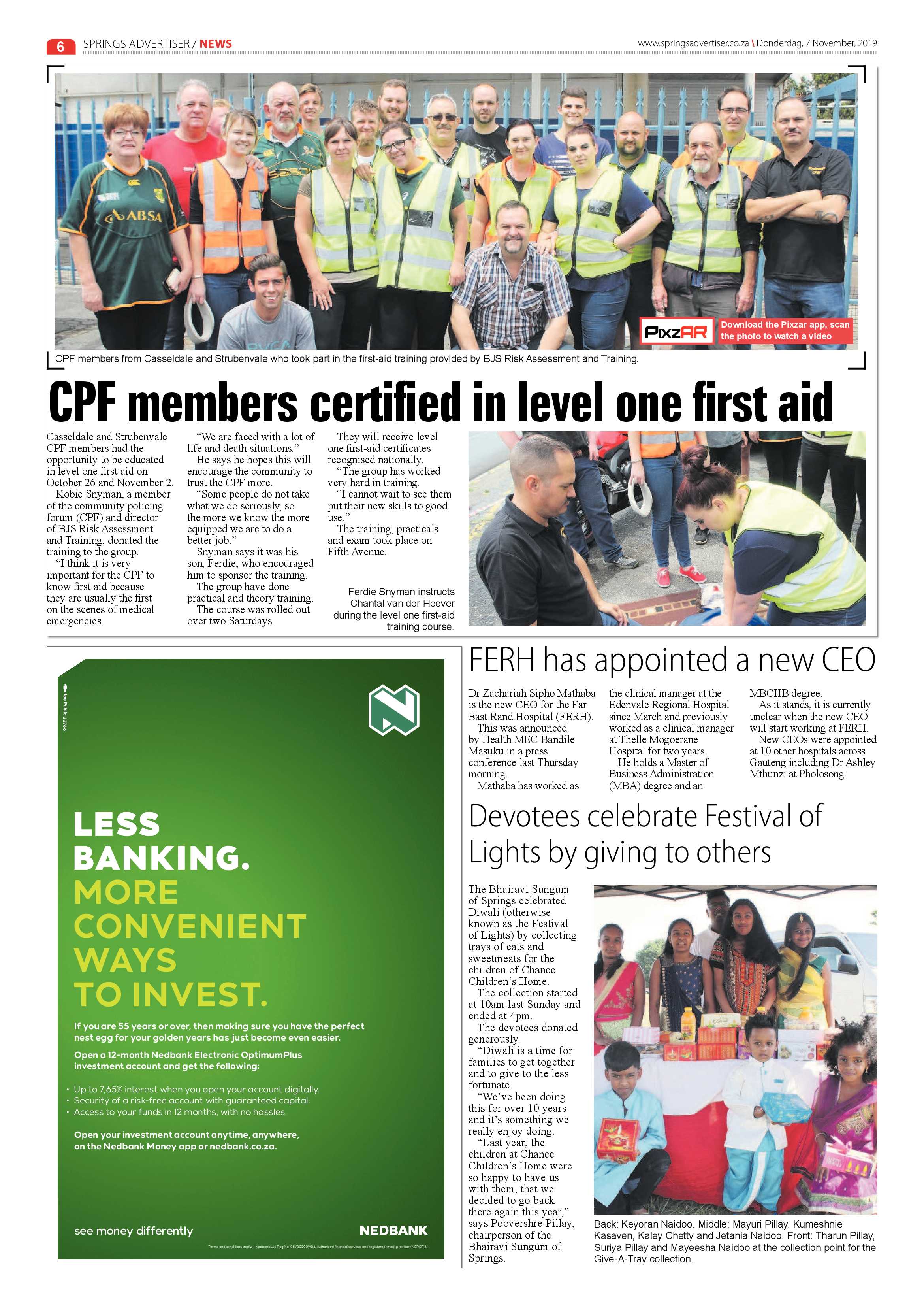 Springs Advertiser 07 November 2019 page 6