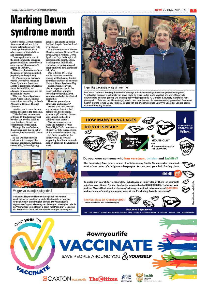 Springs Advertiser 07 October 2021 page 7