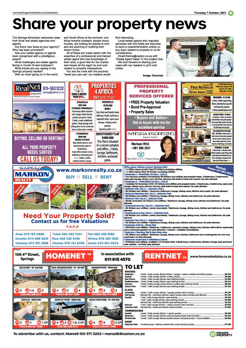 Springs Advertiser 07 October 2021 page 9
