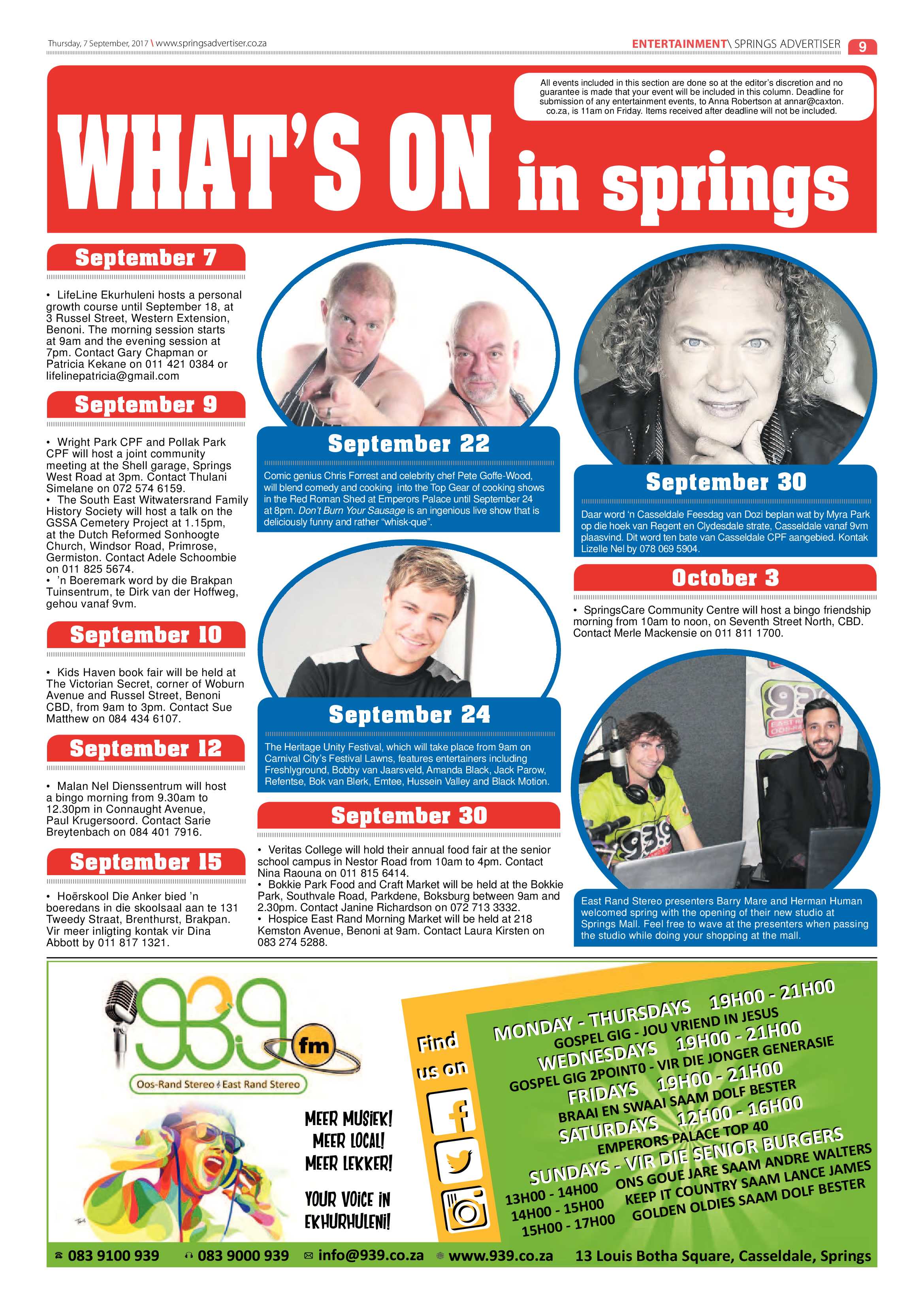 Springs Advertiser 07 September 2017 page 9