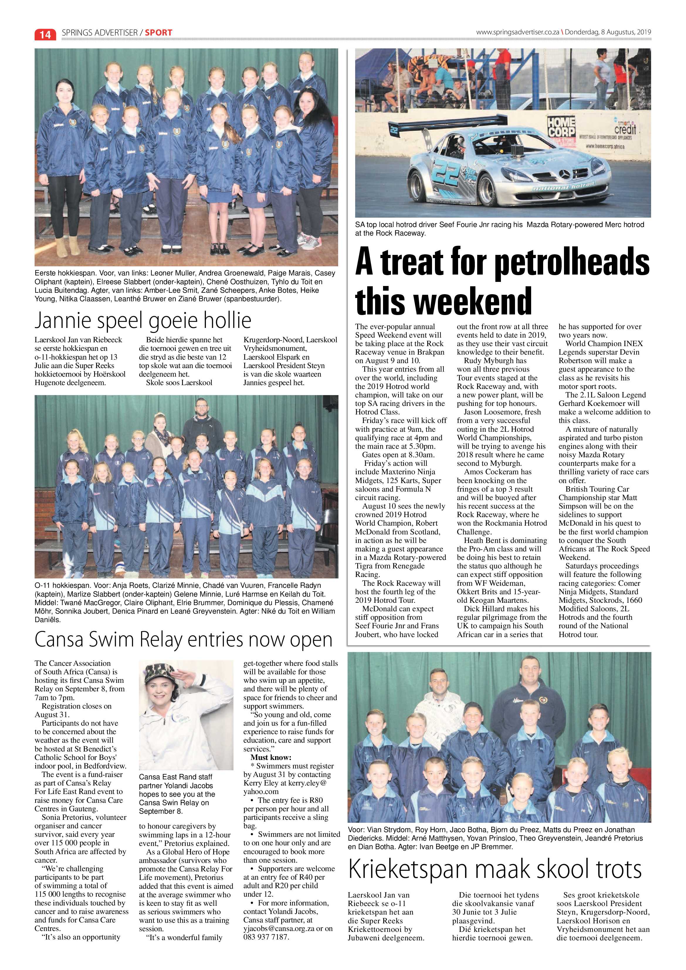 Springs Advertiser 08 August 2019 page 14