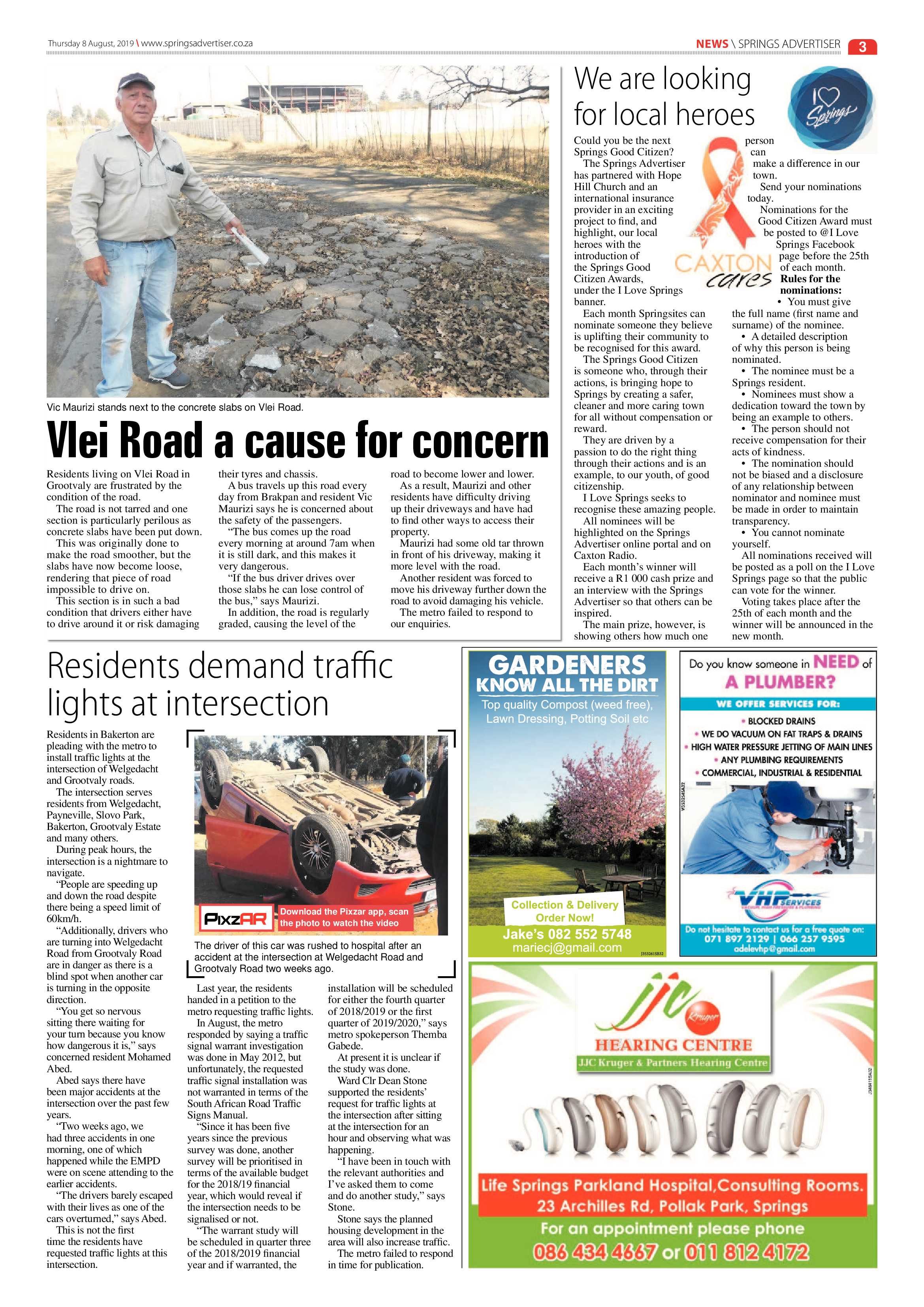 Springs Advertiser 08 August 2019 page 3