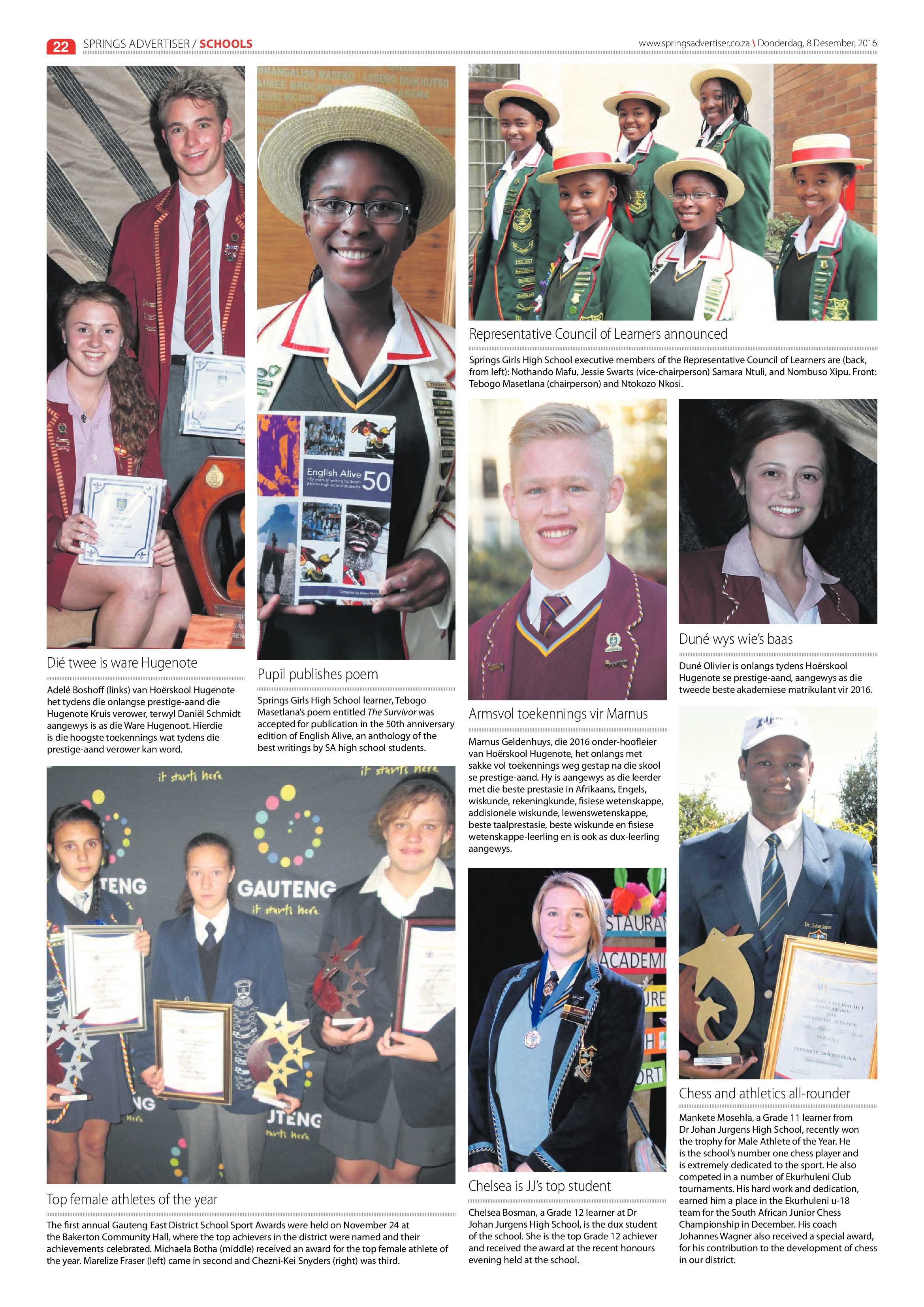 Springs Advertiser 08 December 2016 page 22
