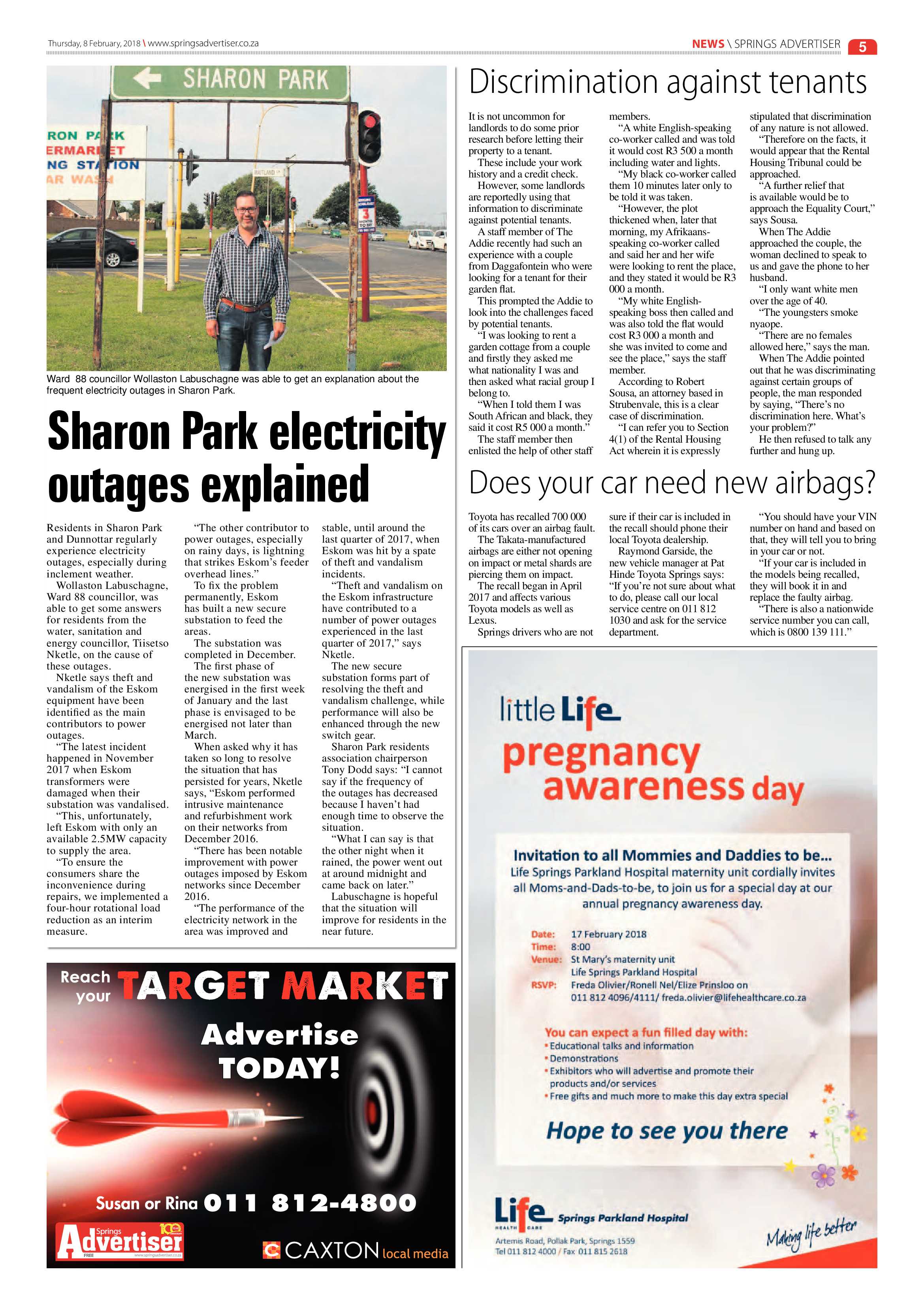 Springs Advertiser 08 February 2018 page 5