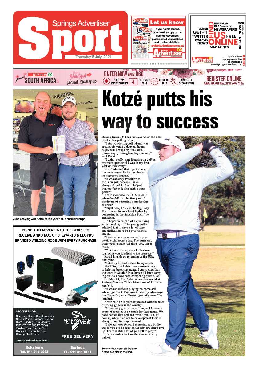 Springs Advertiser 08 July 2021 page 12