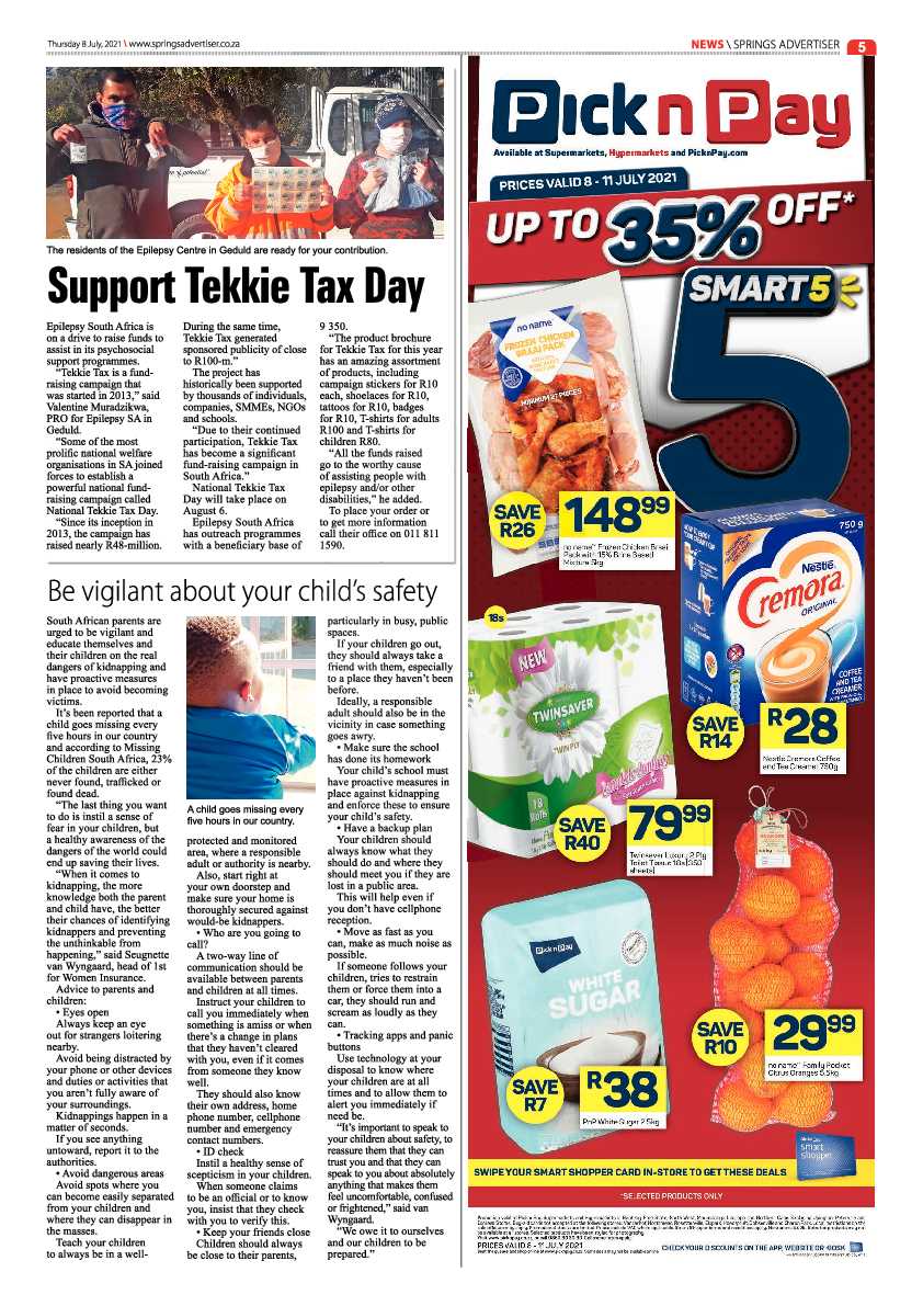 Springs Advertiser 08 July 2021 page 5