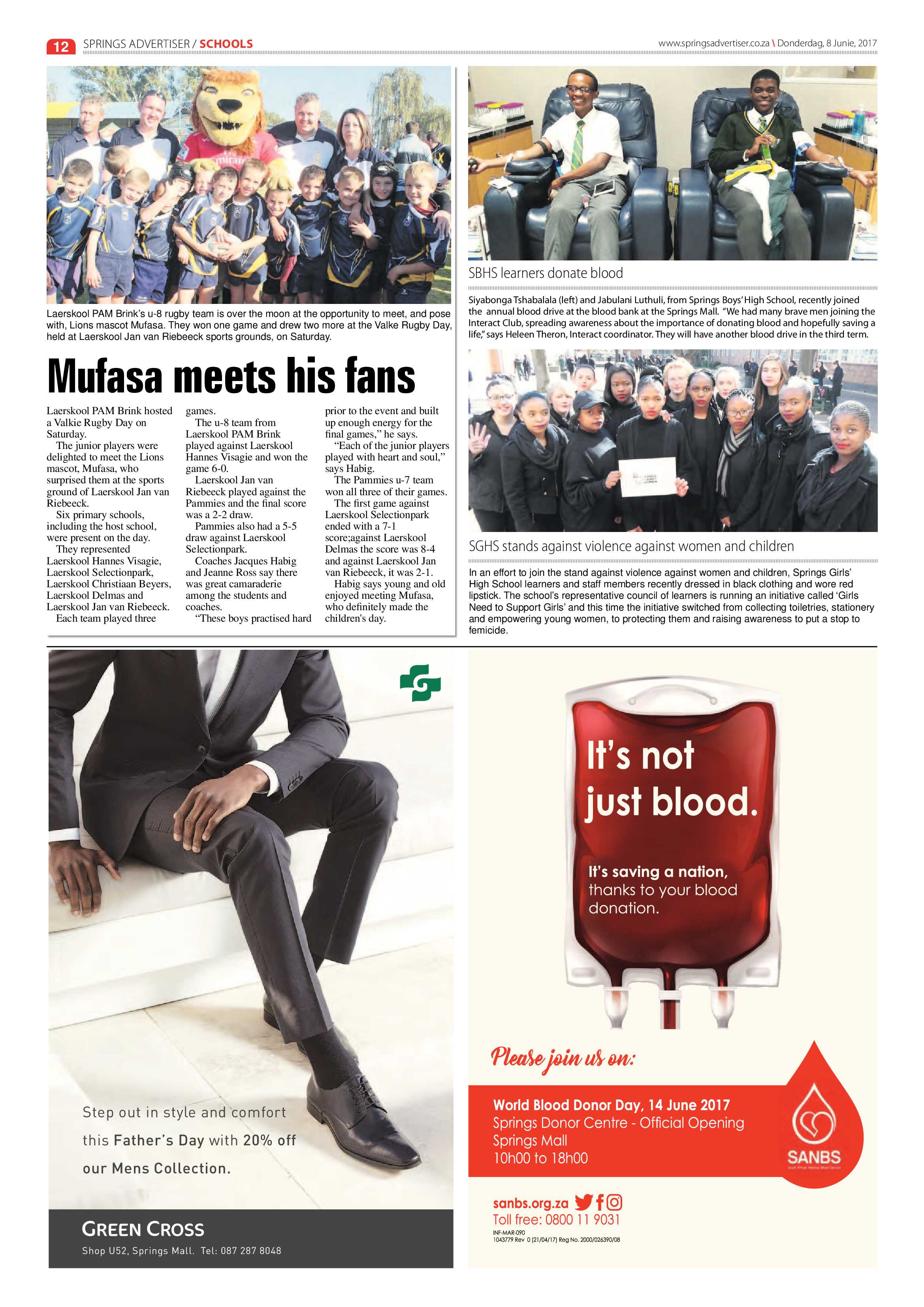 Springs Advertiser 08 June 2017 page 12