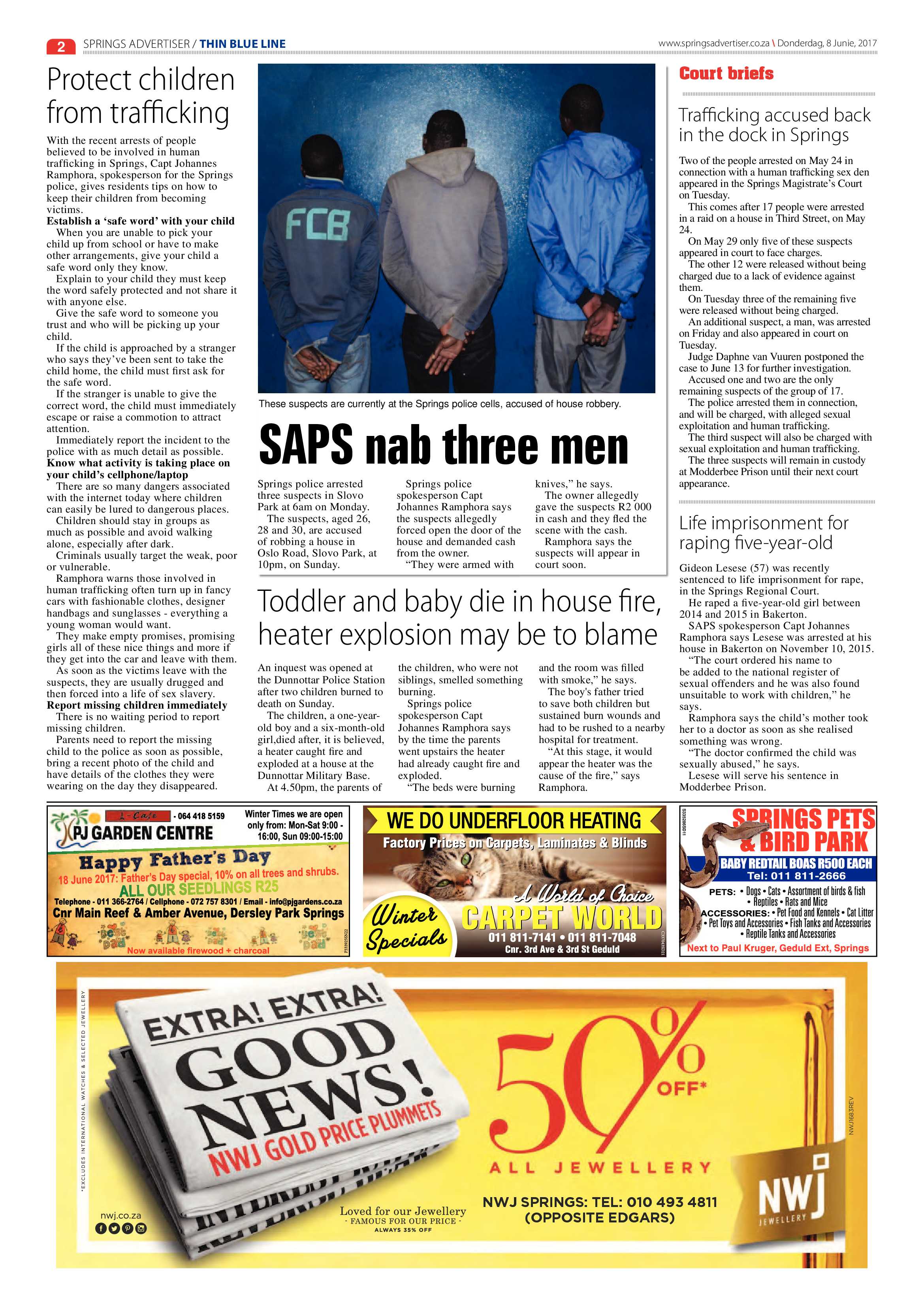 Springs Advertiser 08 June 2017 page 2