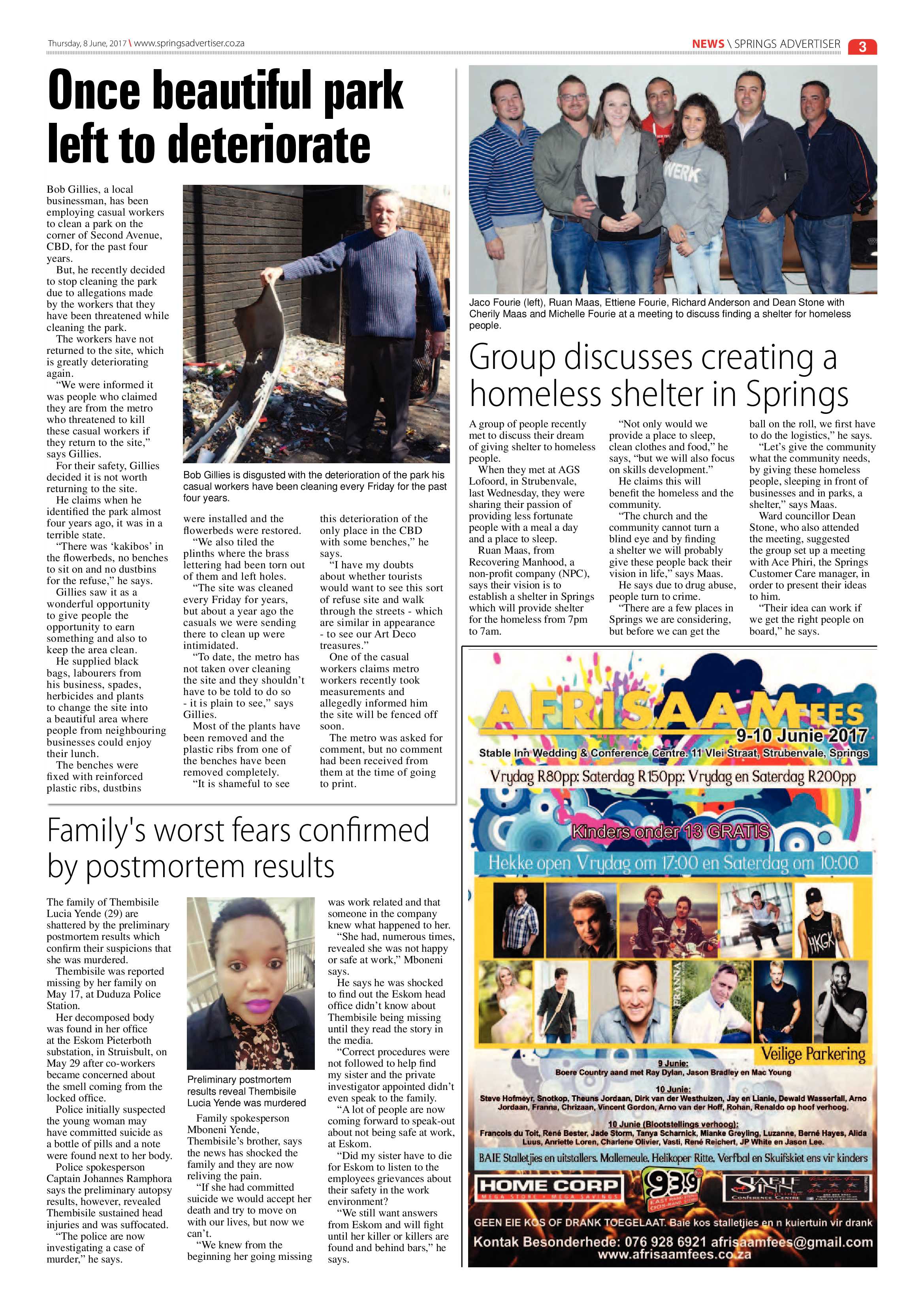 Springs Advertiser 08 June 2017 page 3