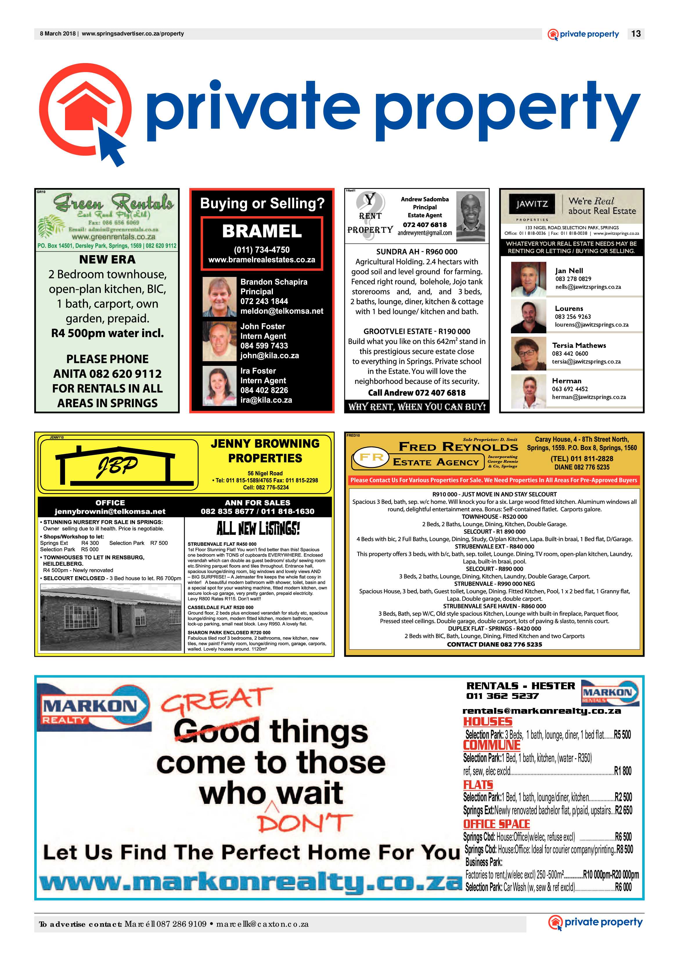 Springs Advertiser 08 March 2018 page 13