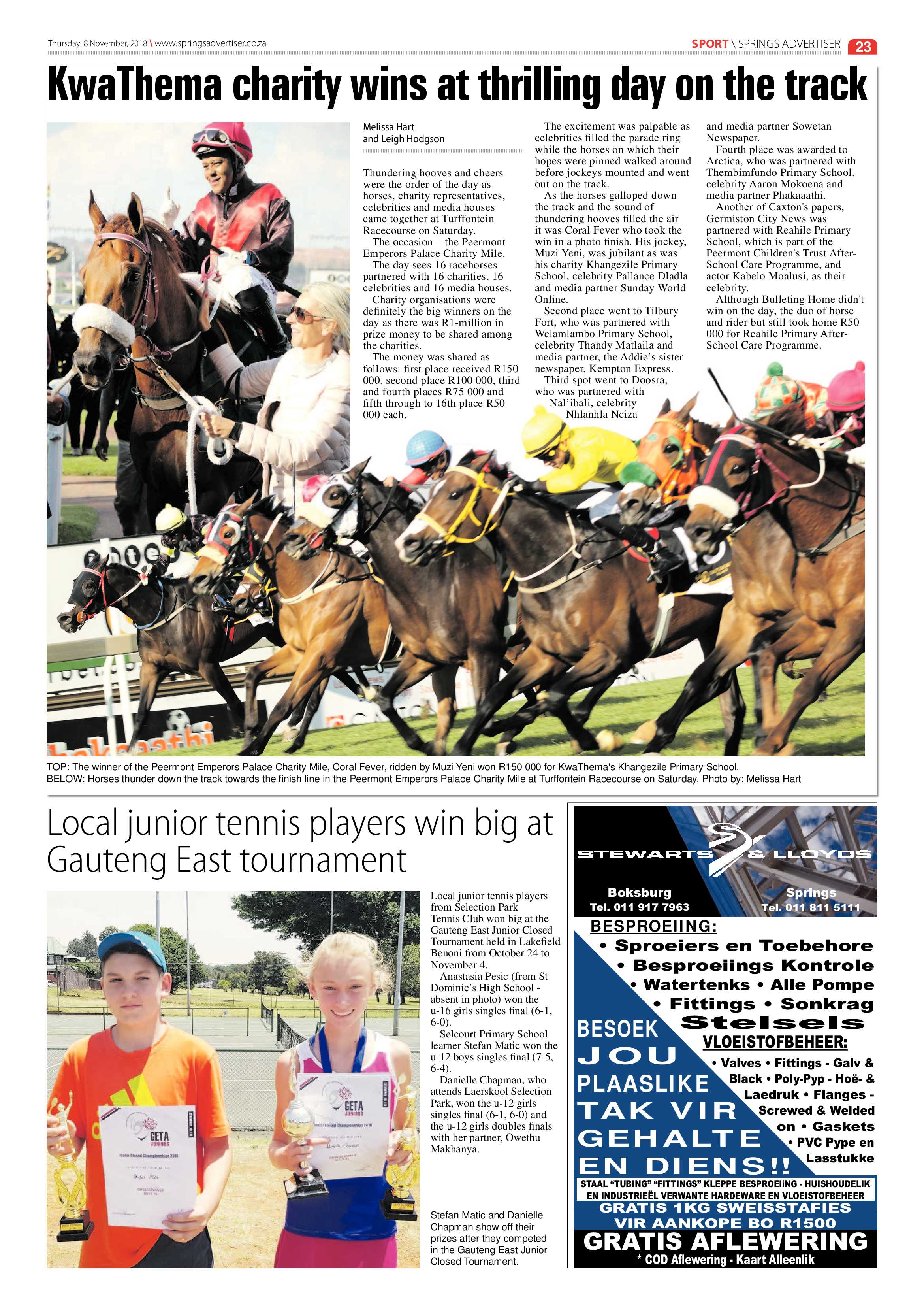 Springs Advertiser 08 November 2018 page 23