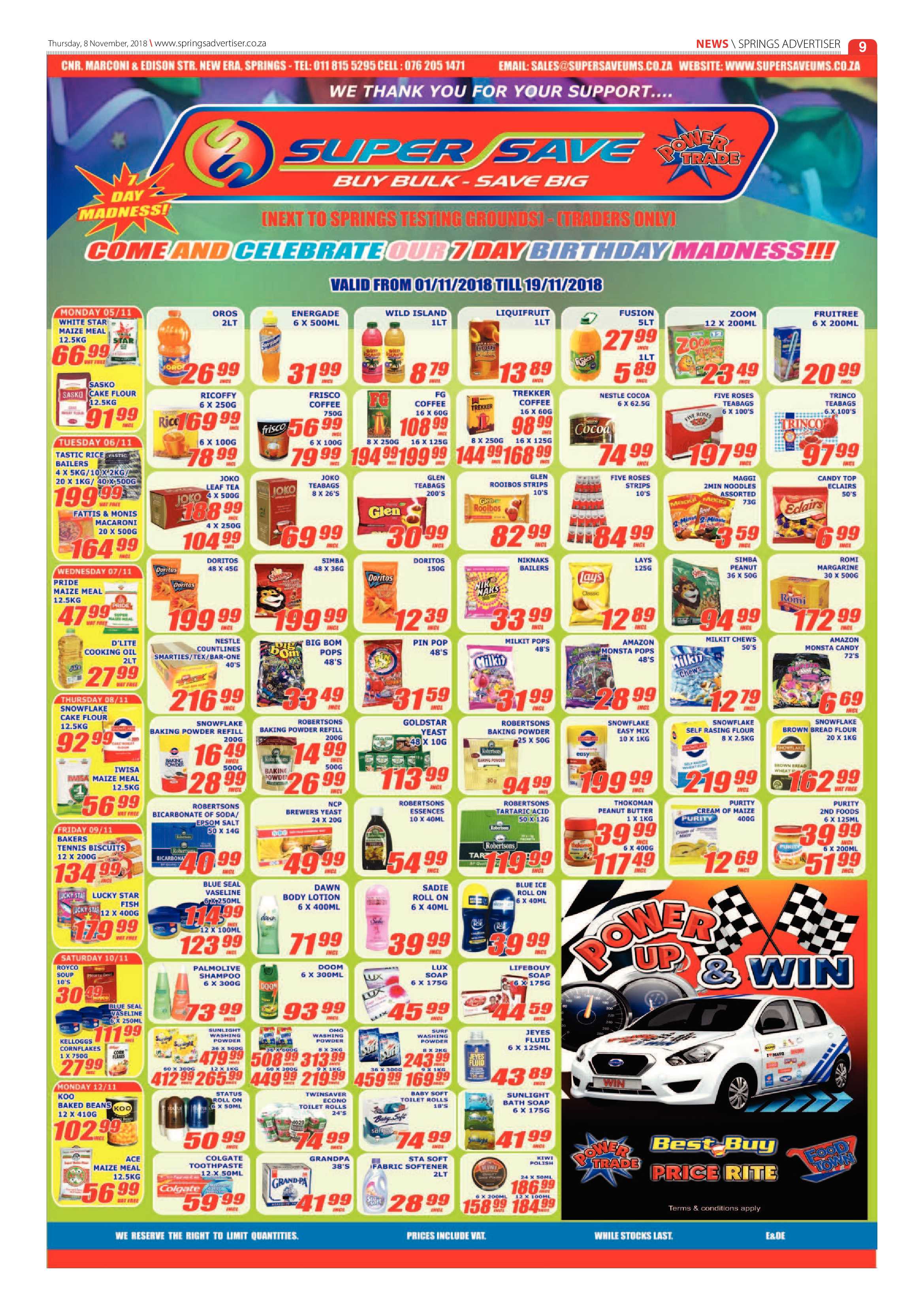 Springs Advertiser 08 November 2018 page 9
