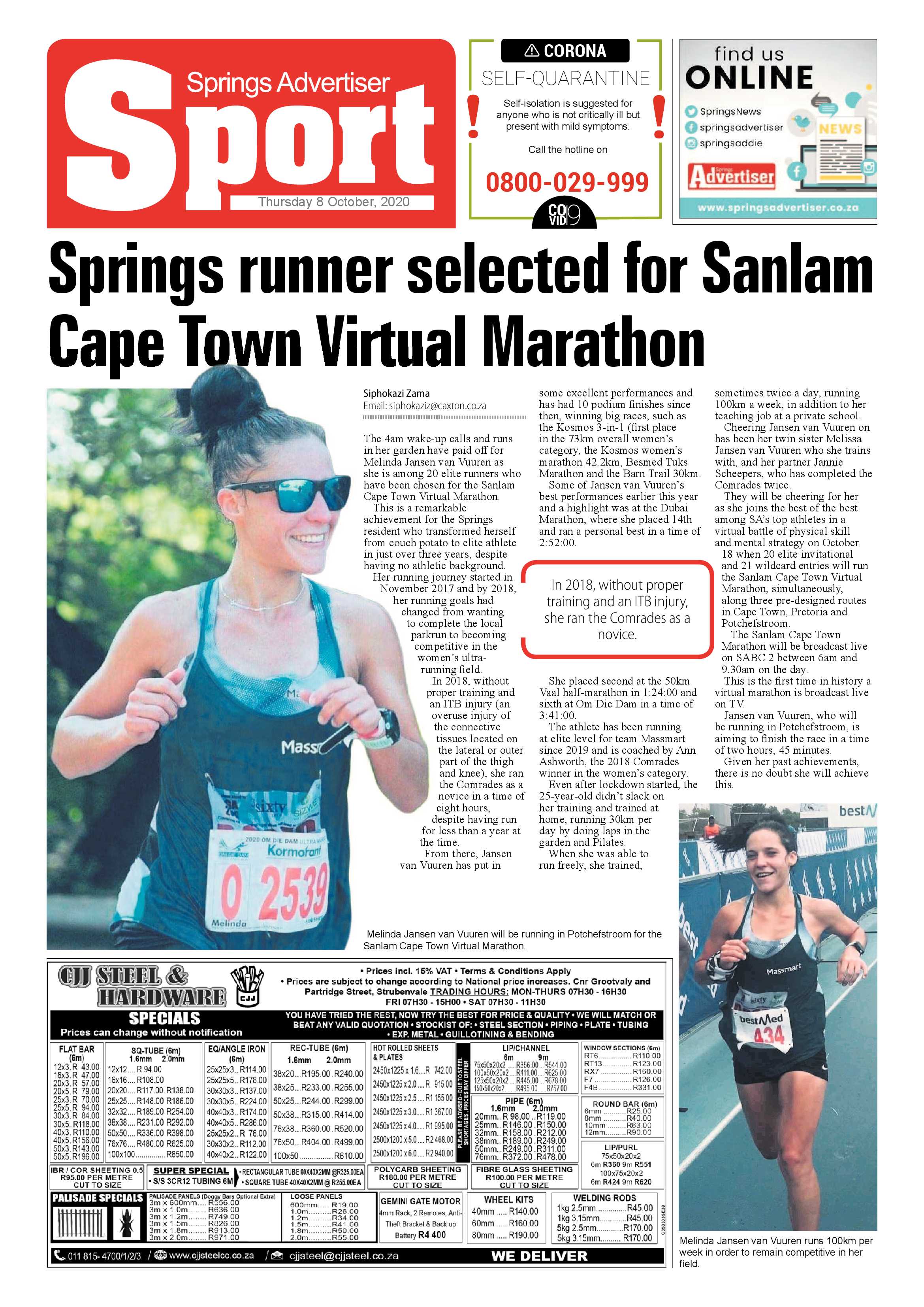 Springs Advertiser 08 October 2020 page 12