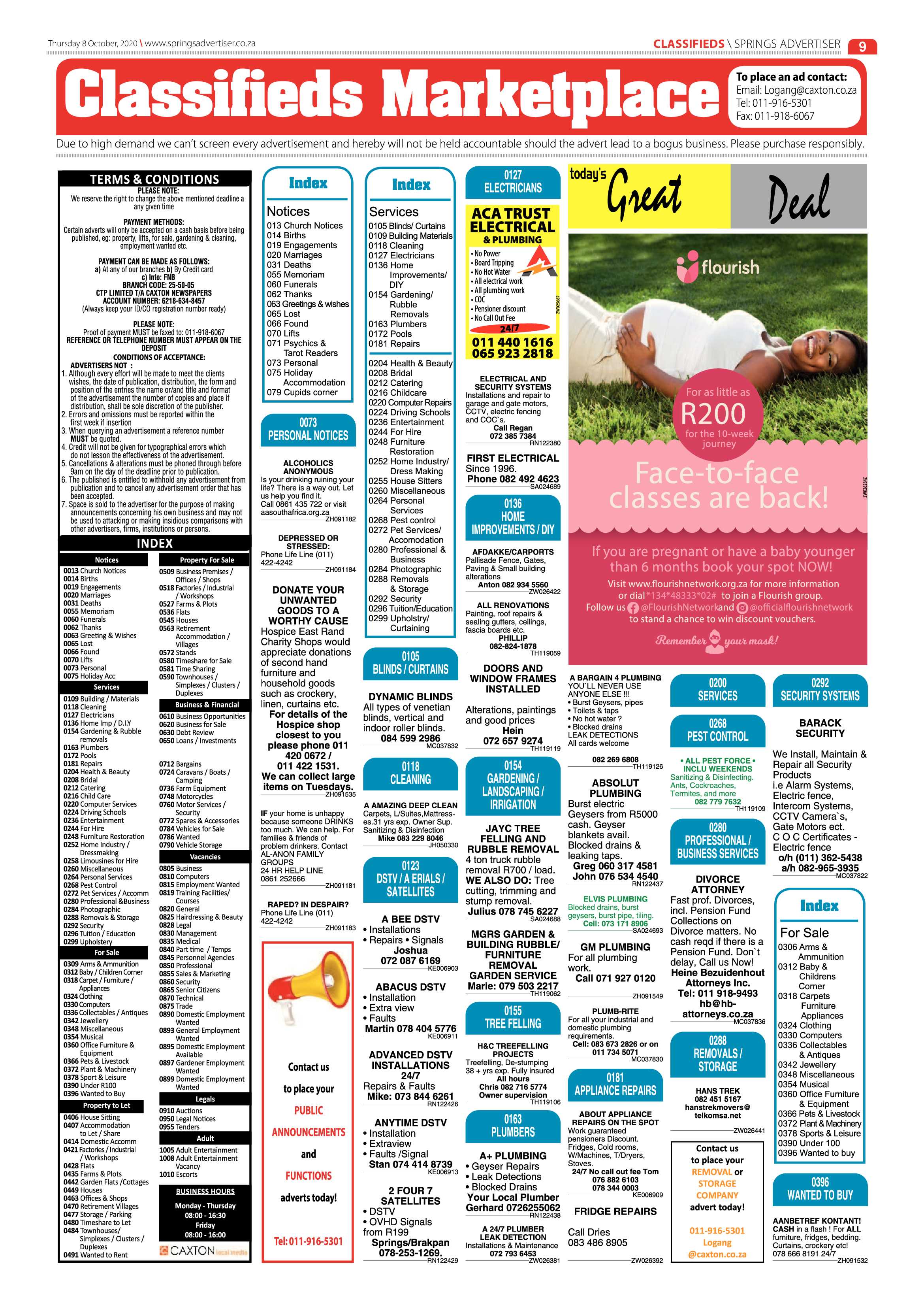 Springs Advertiser 08 October 2020 page 9