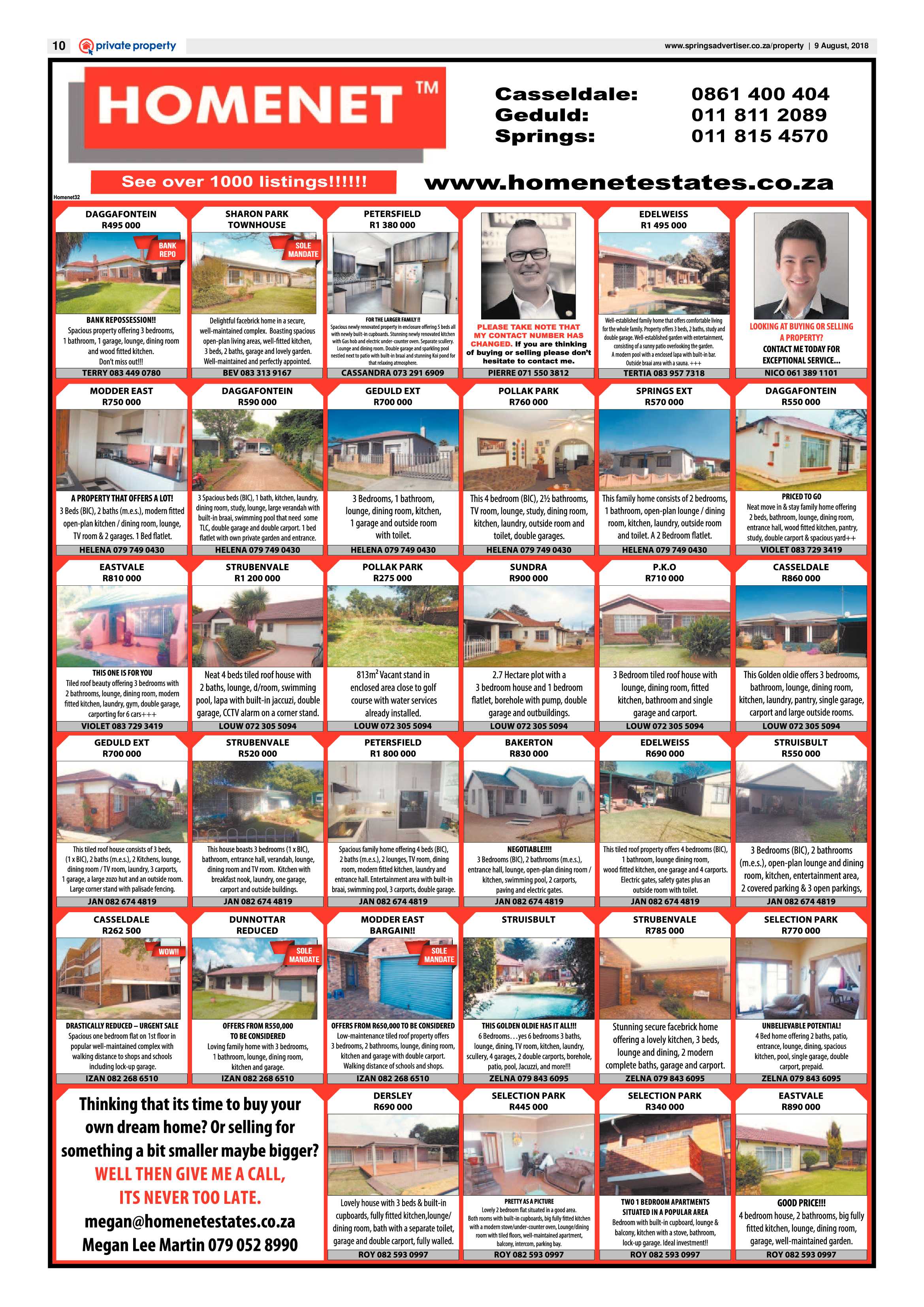 Springs Advertiser 09 August 2018 page 10