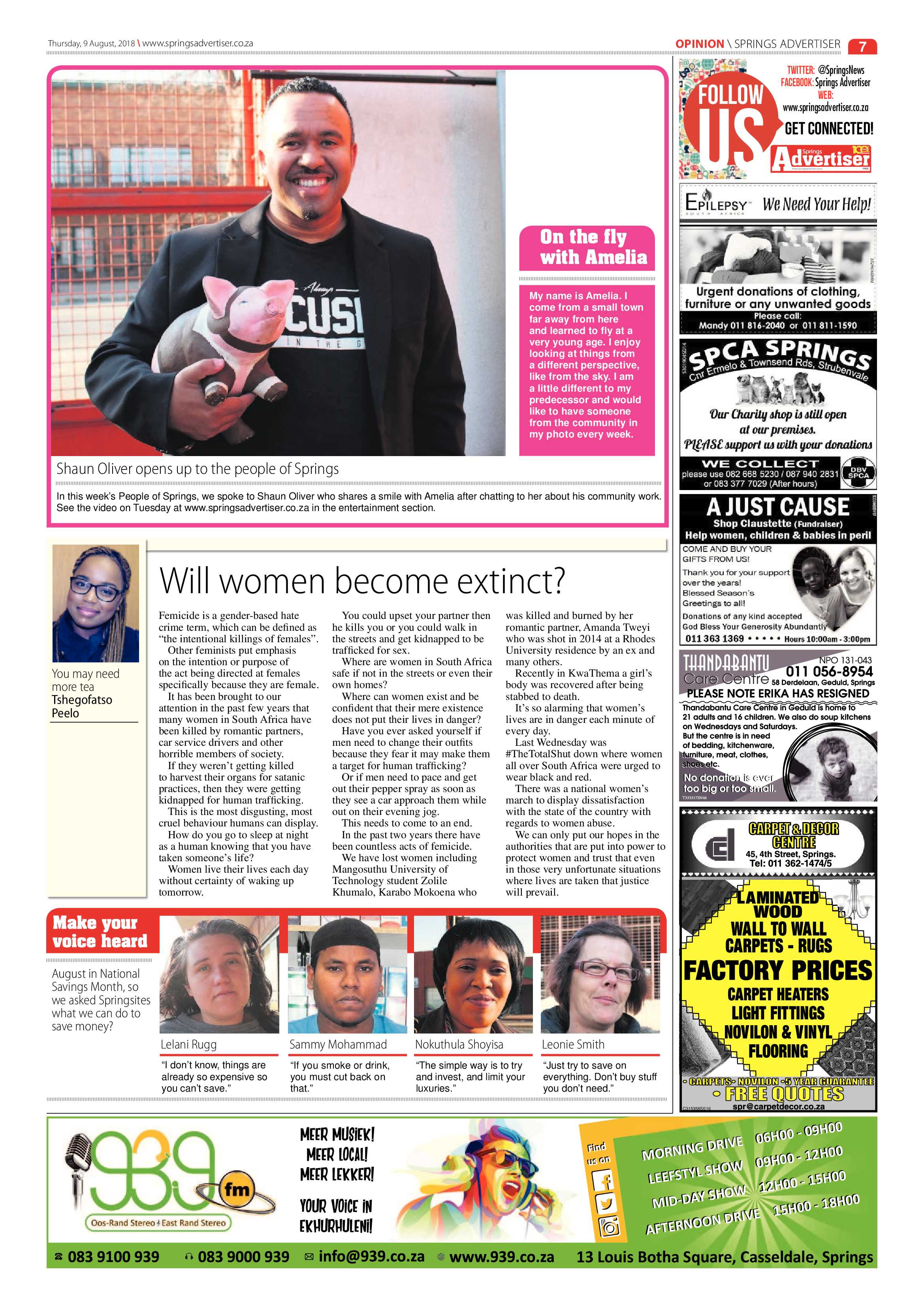 Springs Advertiser 09 August 2018 page 7