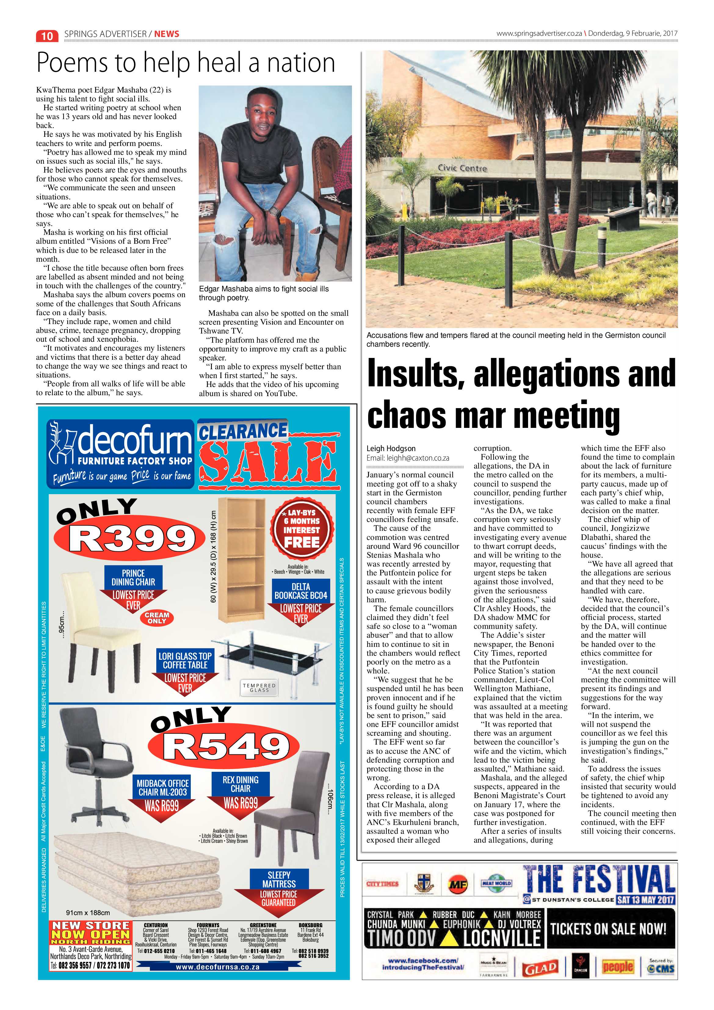 Springs Advertiser 09 February 2017 page 10
