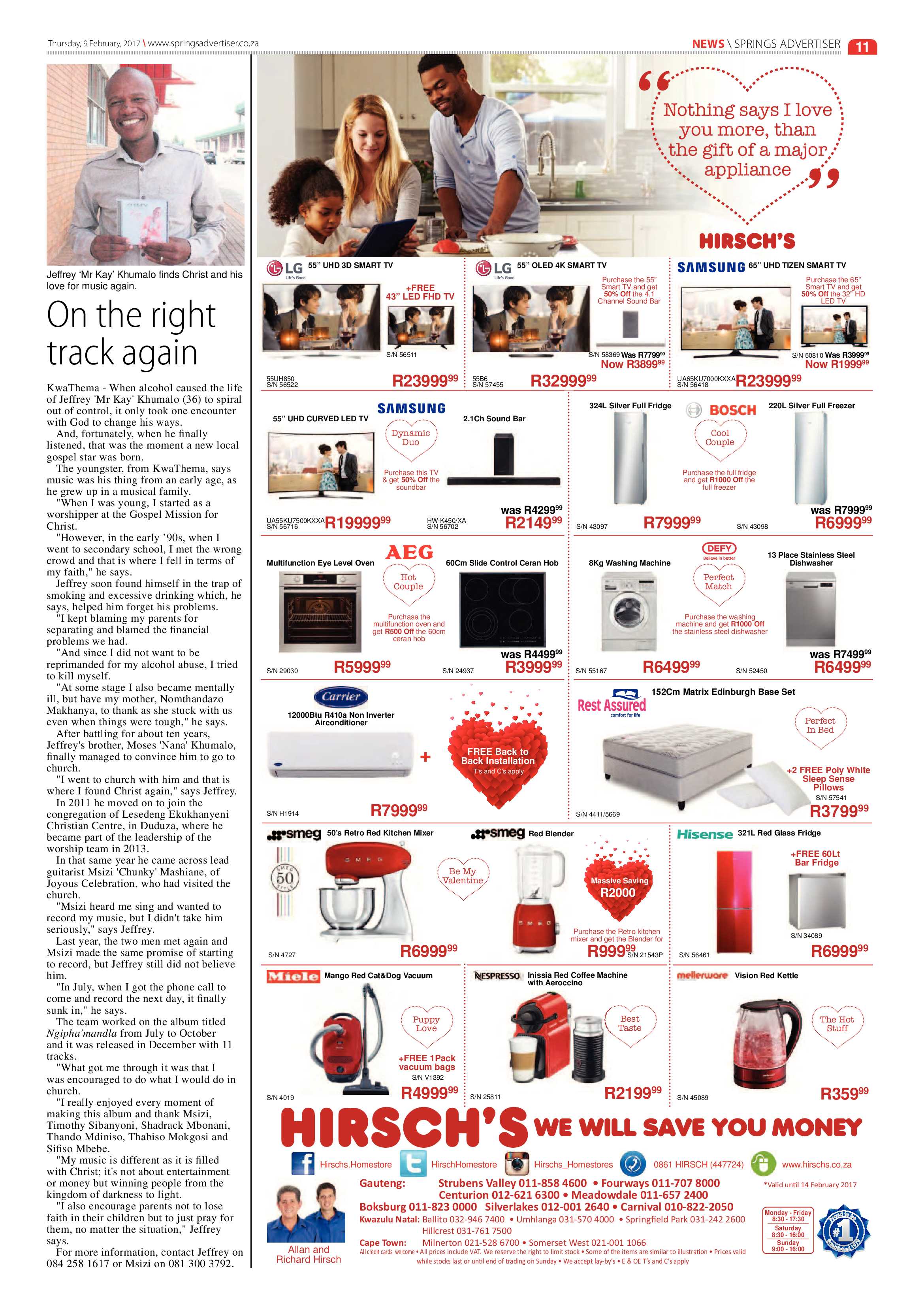 Springs Advertiser 09 February 2017 page 11