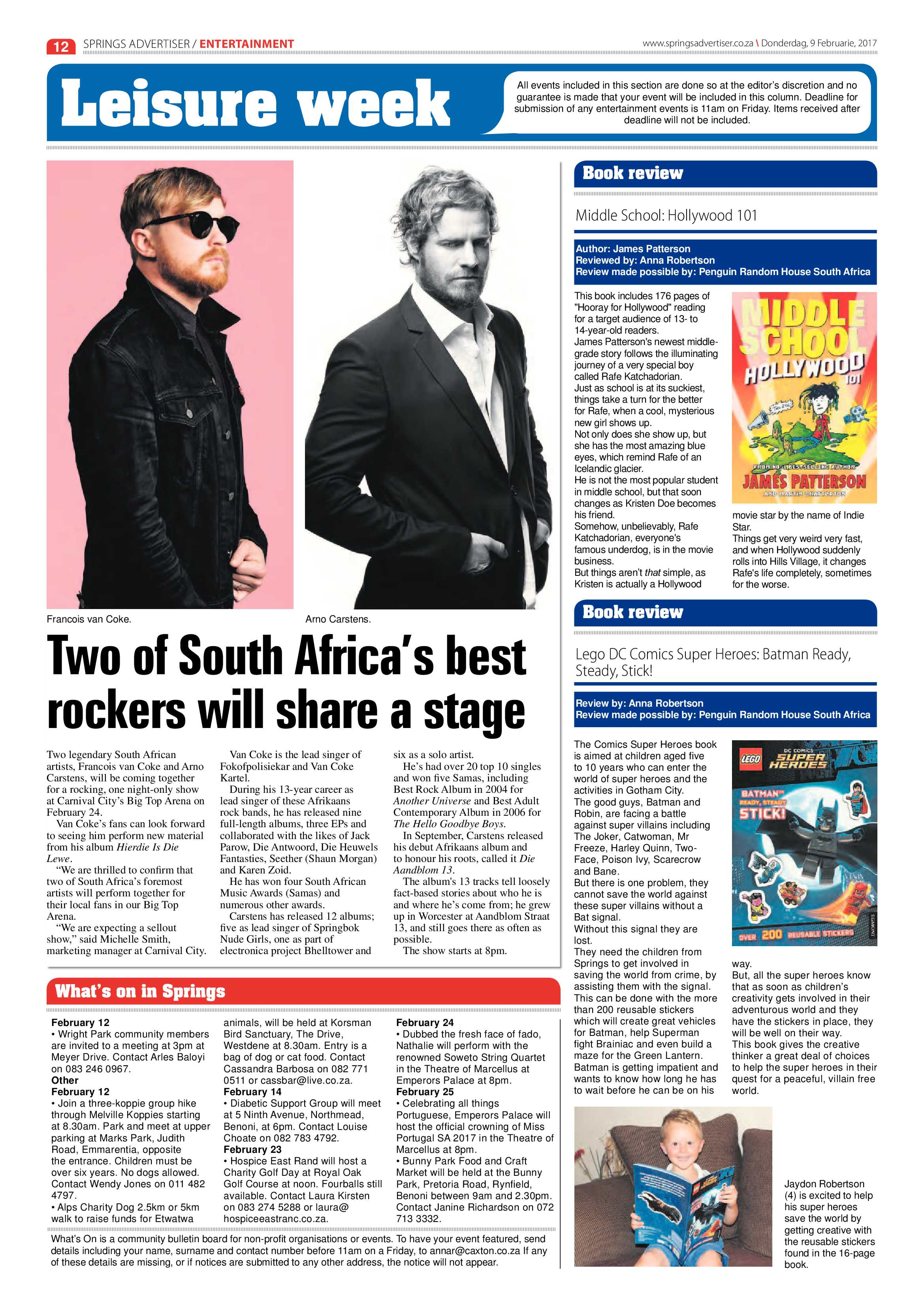 Springs Advertiser 09 February 2017 page 12
