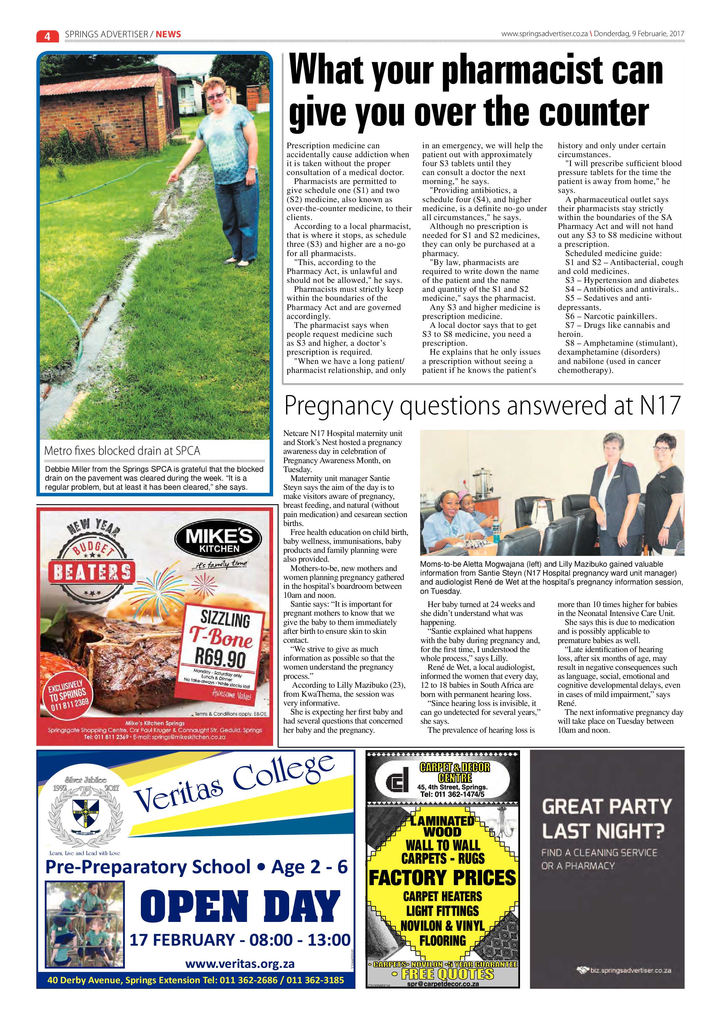 Springs Advertiser 09 February 2017 page 4