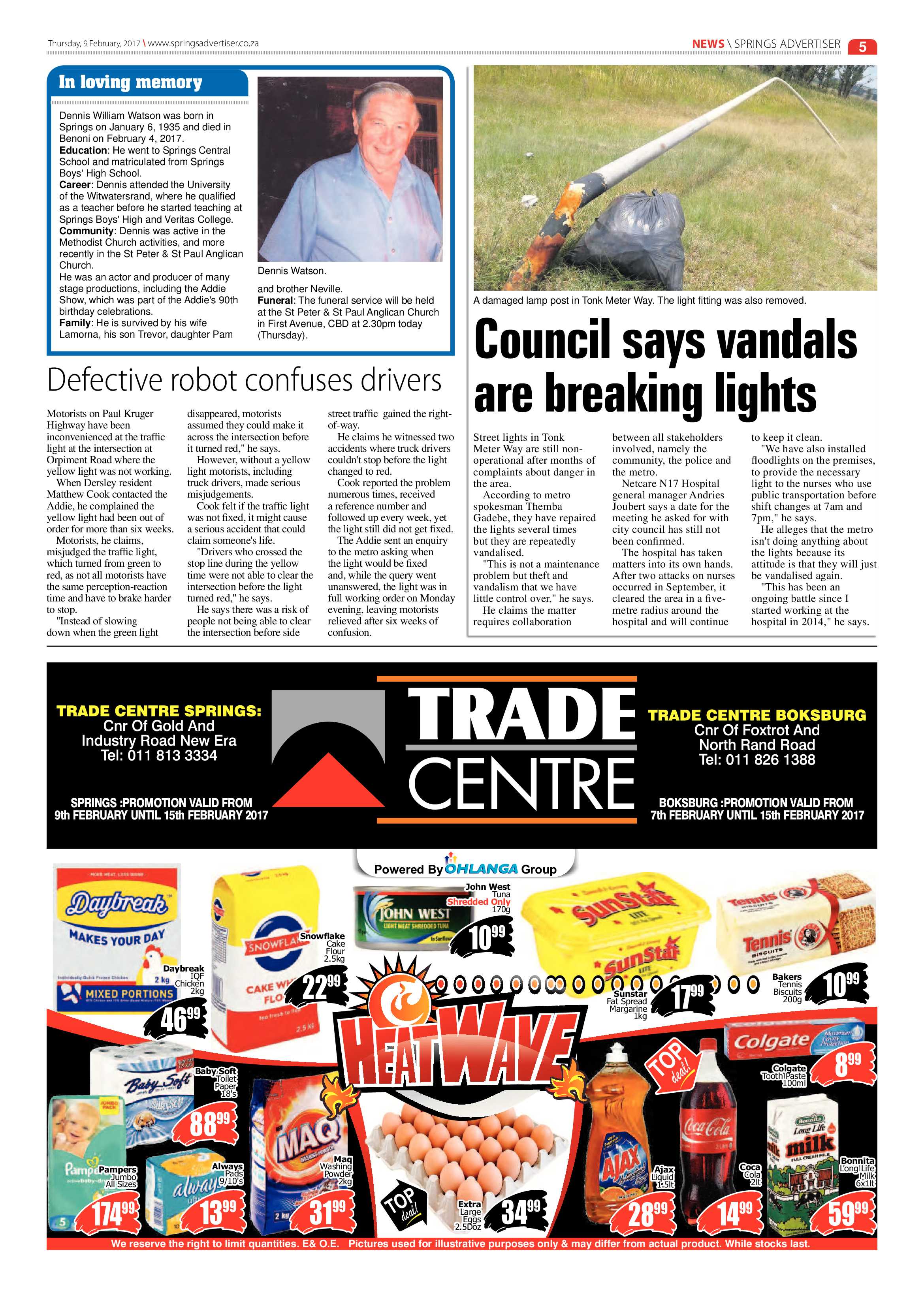 Springs Advertiser 09 February 2017 page 5