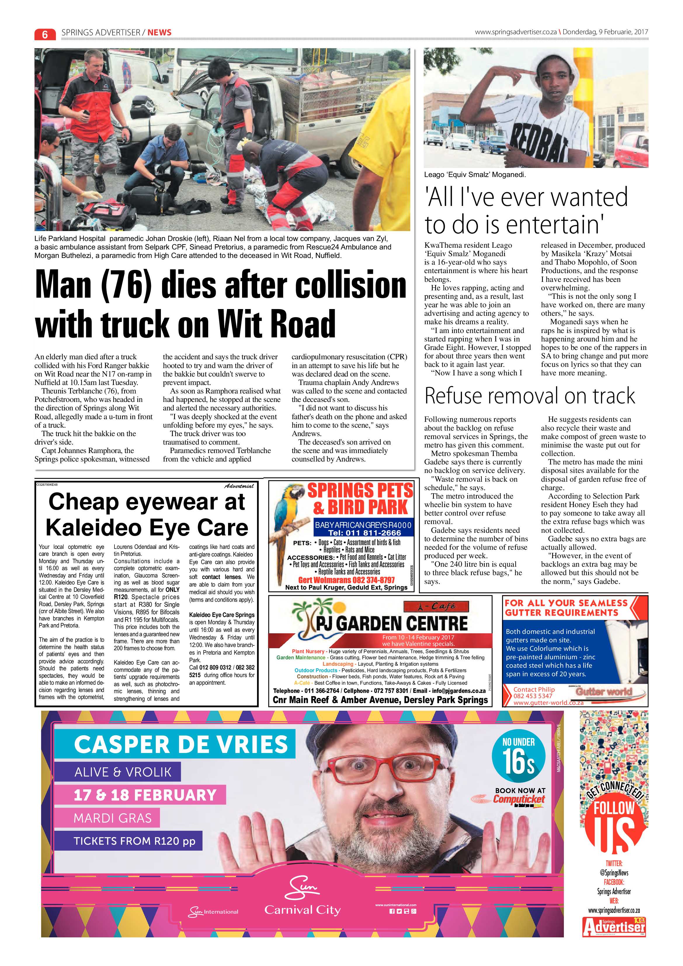 Springs Advertiser 09 February 2017 page 6