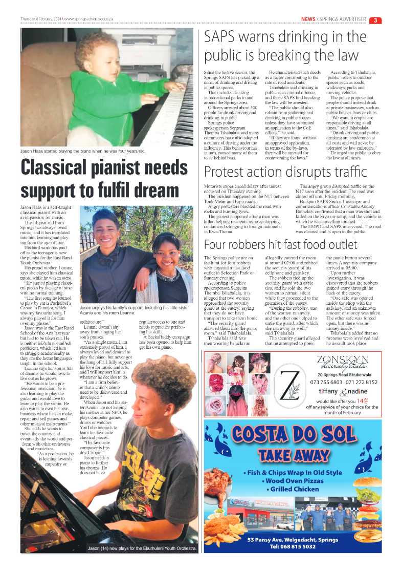 Springs Advertiser 09 February 2024 page 3