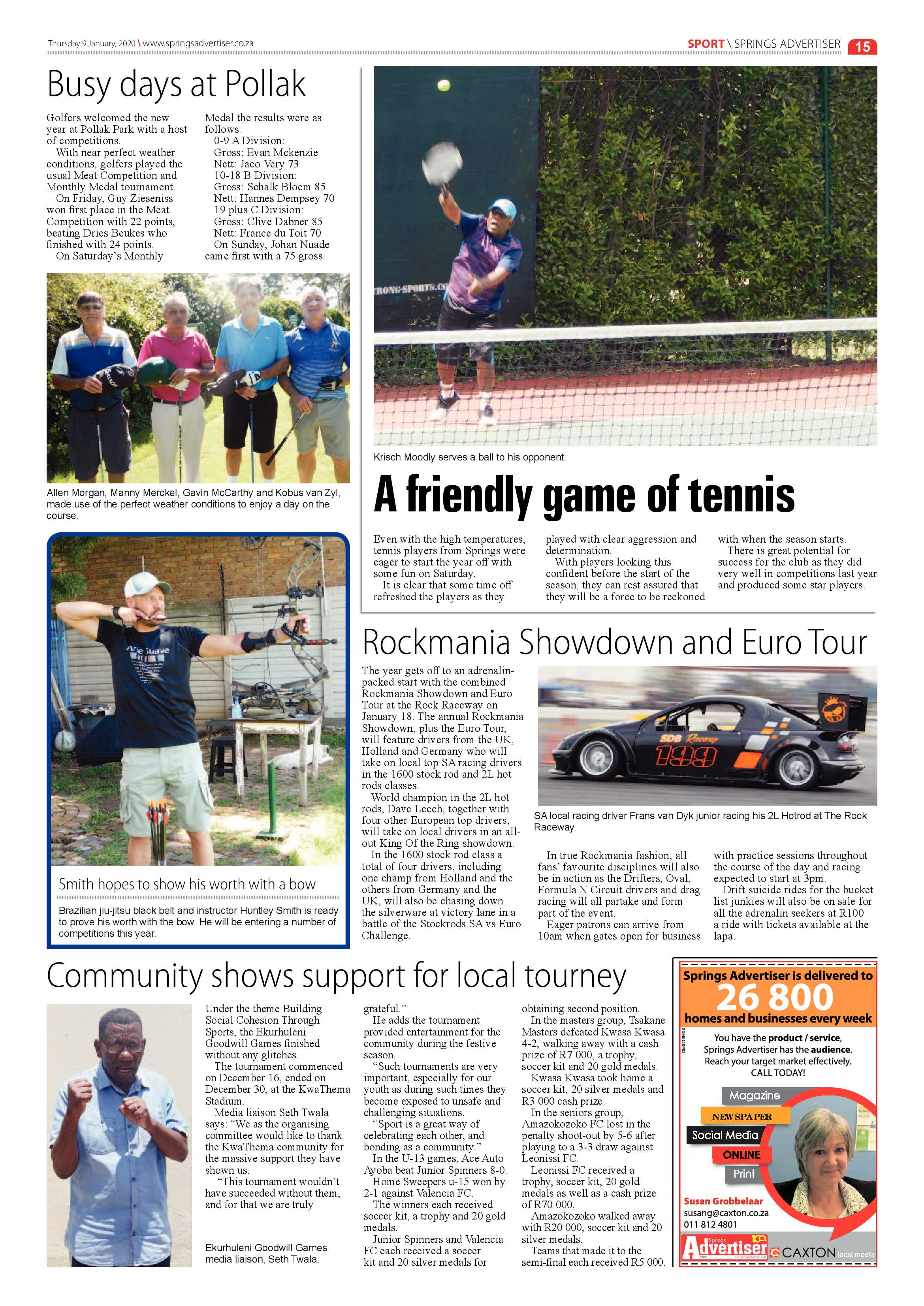 Springs Advertiser 09 January 2020 page 15
