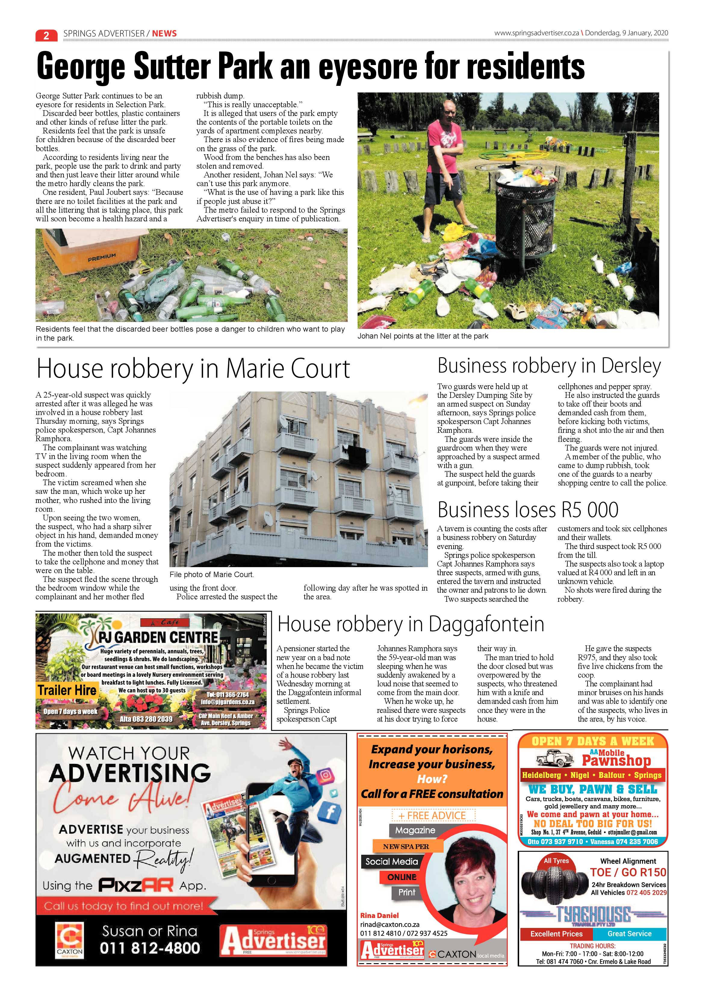 Springs Advertiser 09 January 2020 page 2